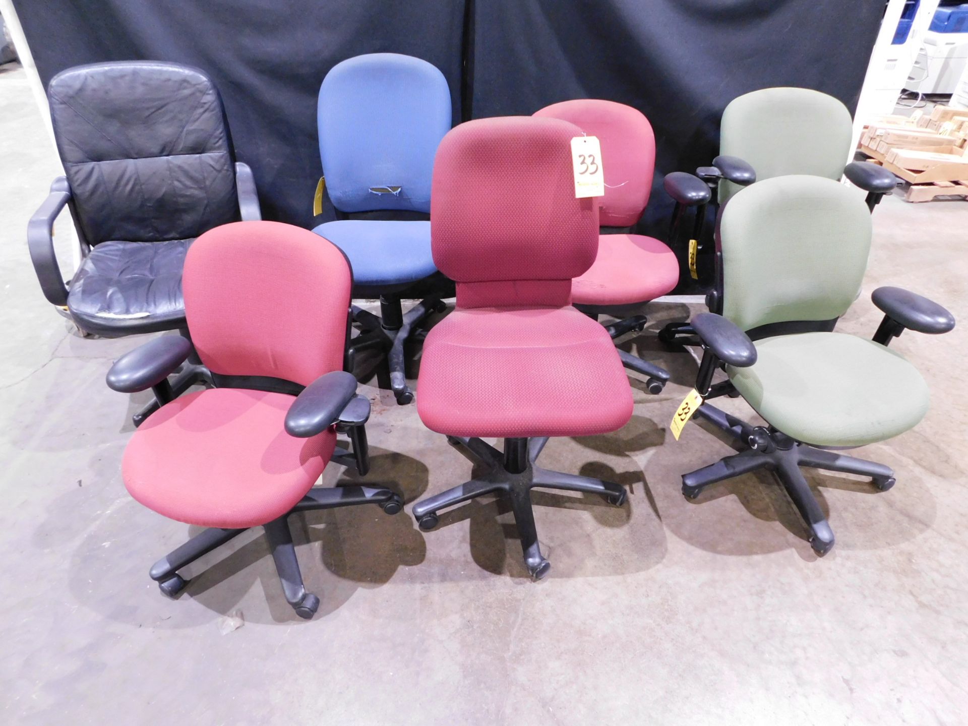 (7) Office Chairs