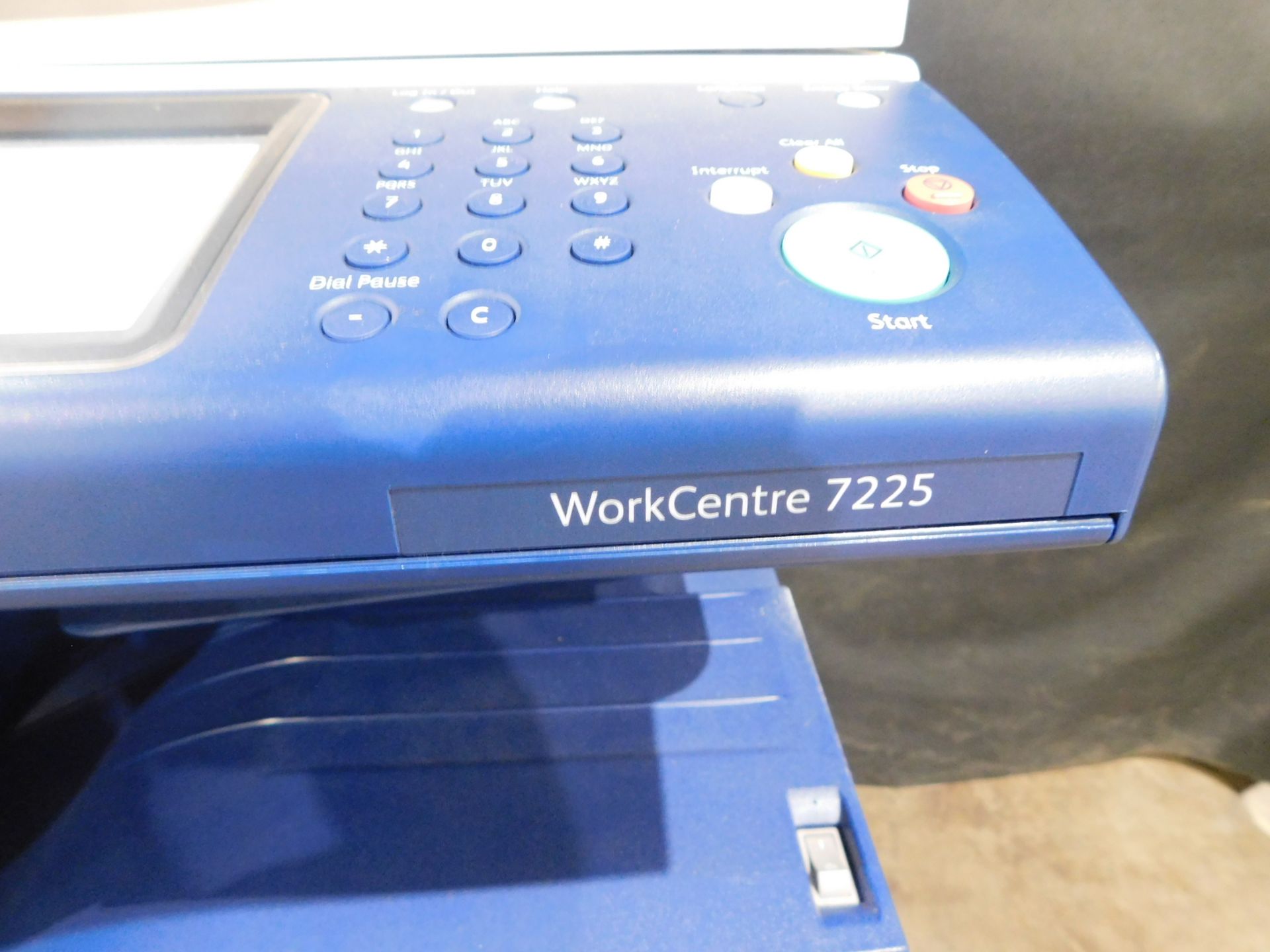 Xerox Work Centre 7225 Multifunction Color Copier/Printer, SN LX5691477, Total Impressions: 106,873, - Image 4 of 11