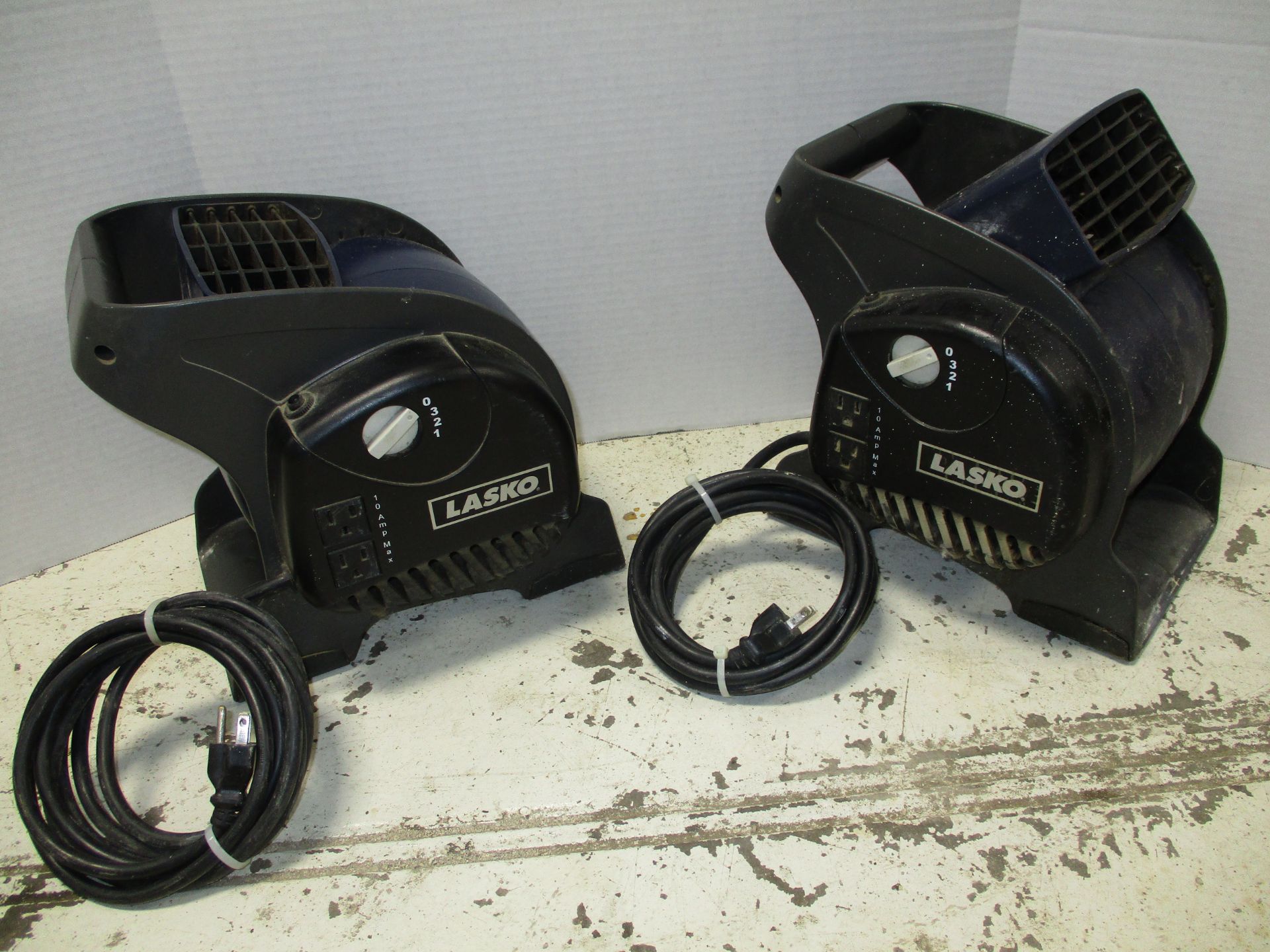 (2) Lasko 3-Speed Fans