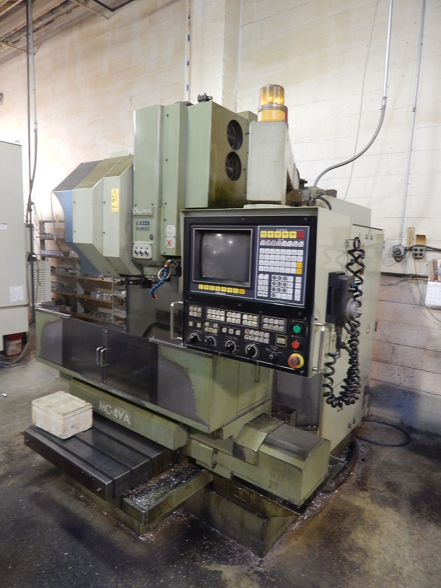 Okuma Model MC4-VA CNC Vertical Machining Center, s/n 1015, New 1986, OSP-5000M CNC Control, 40 - Image 3 of 5