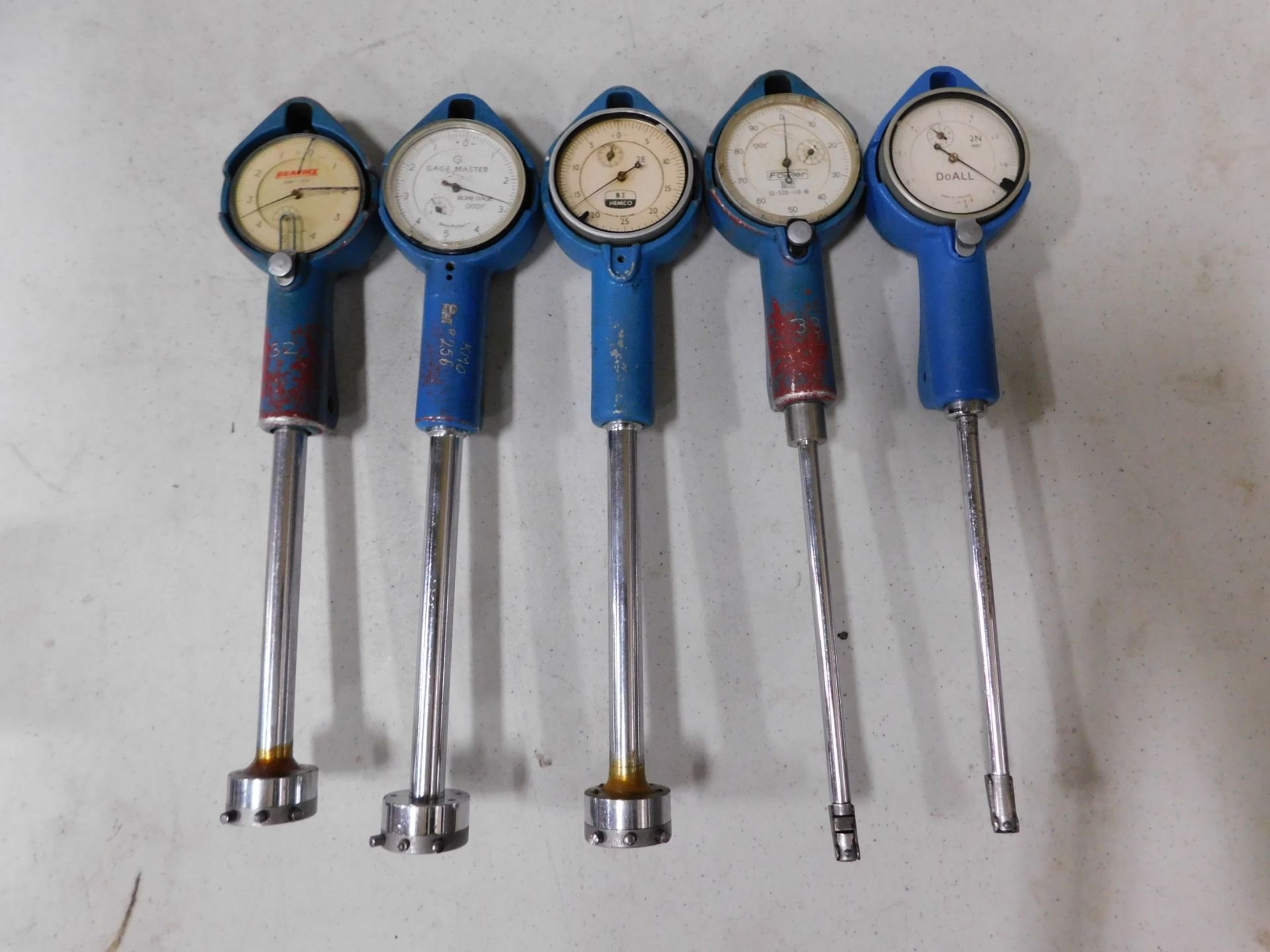 (5) Dial Bore Gages