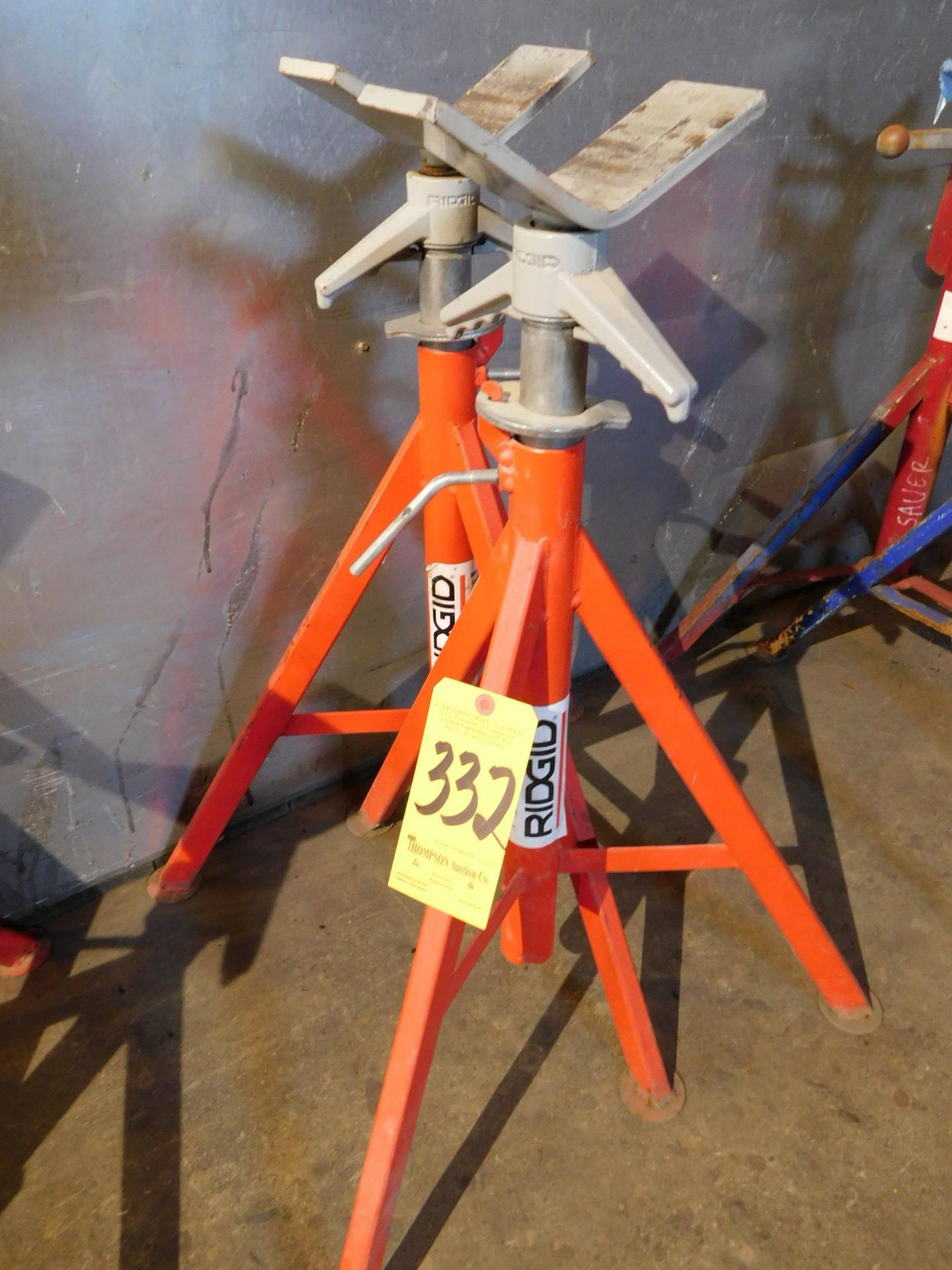 (2) Ridgid Pipe Stands