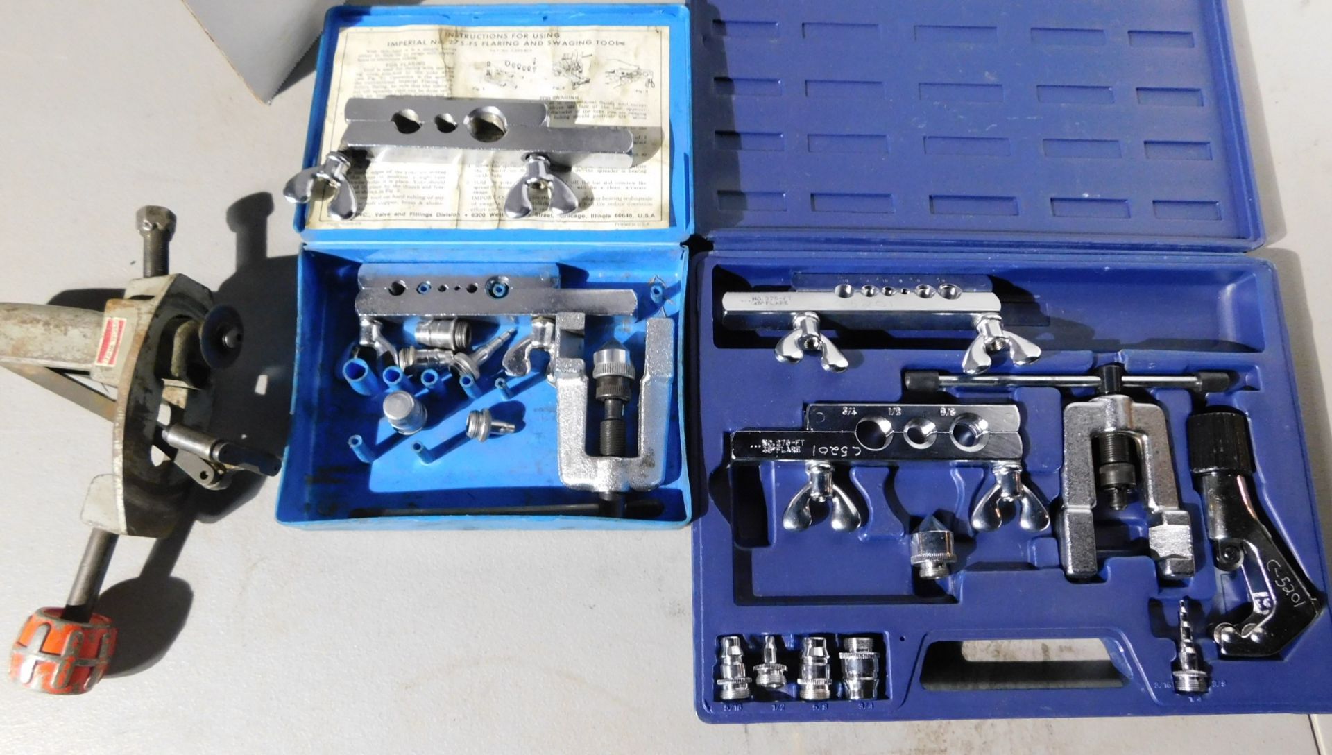 Bacharach HT278 Flaring and Swaging Kit, Imperial Tube Flaring Kit, and Special Wheel Plastic Tube