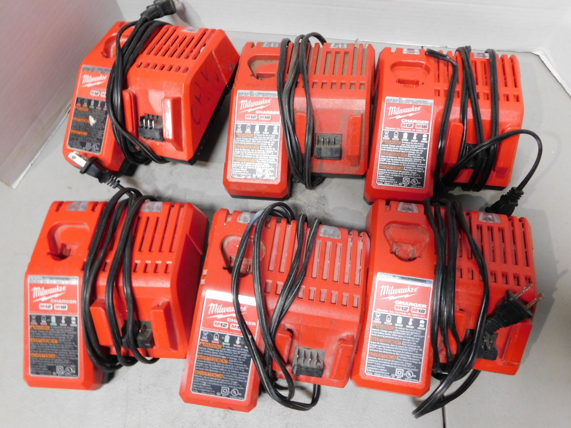 Milwaukee M12/M18 Chargers