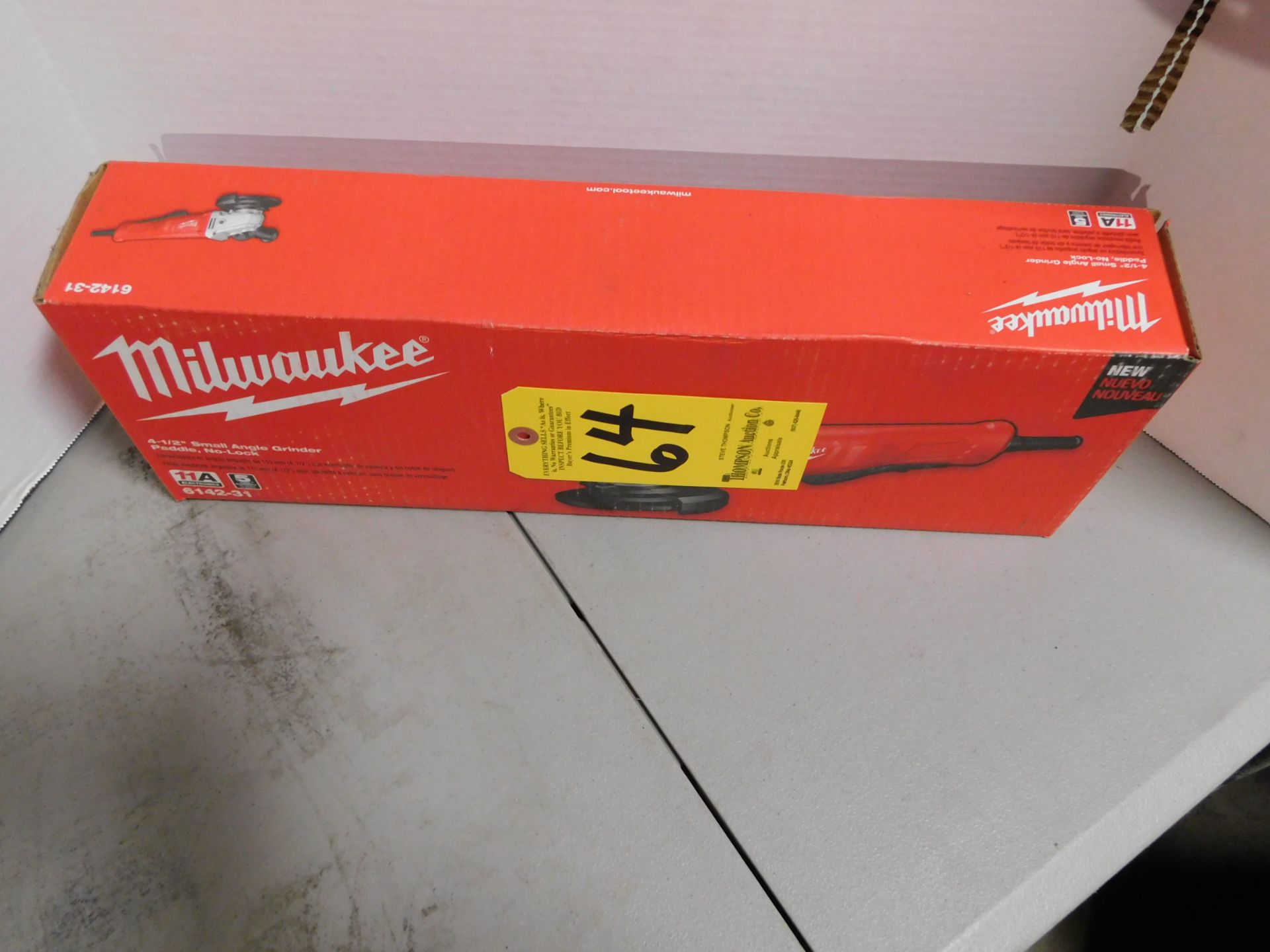 New Milwaukee 6142-31, 4 1/2" Right Angle Grinder