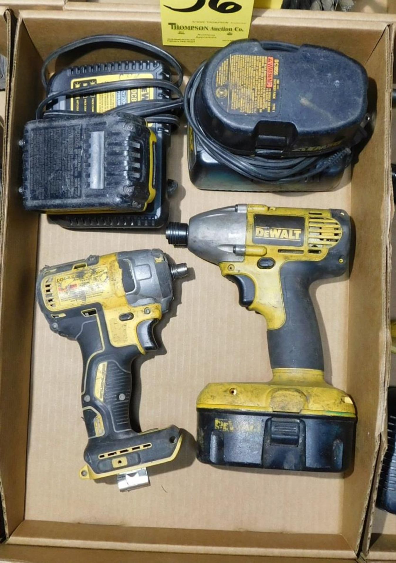 (2) Dewalt Cordless Impacts