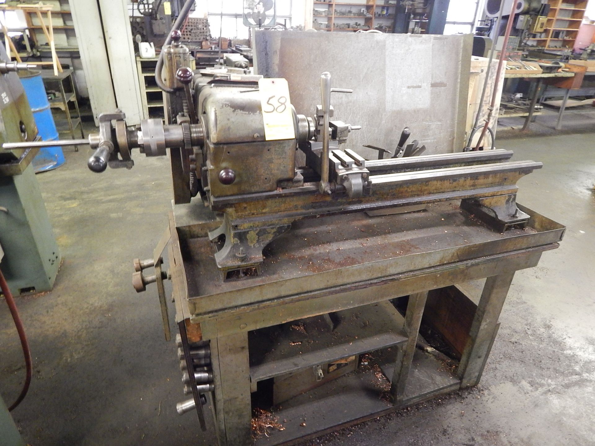 Sheldon 12" Bench Lathe, 5C Collet Closer, No Tailstock, Loading Fee $100.00 - Image 3 of 3
