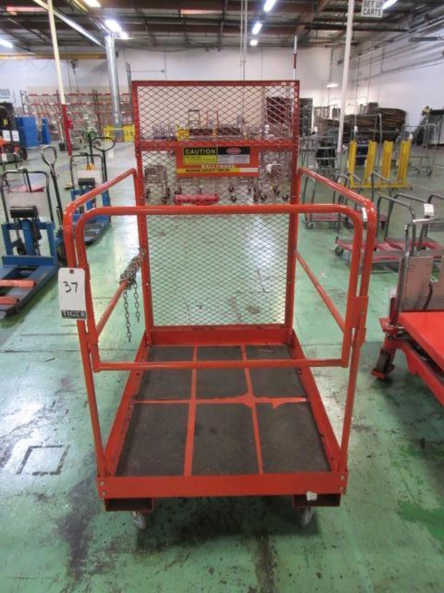 Forklift Platform Basket Cage - Image 2 of 6