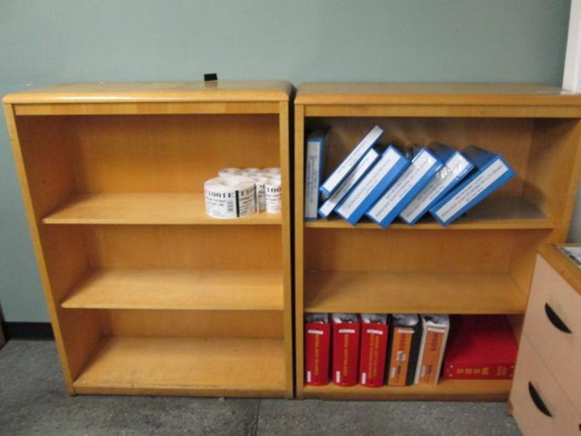 Assorted Wooden Book Shelves - Image 2 of 3