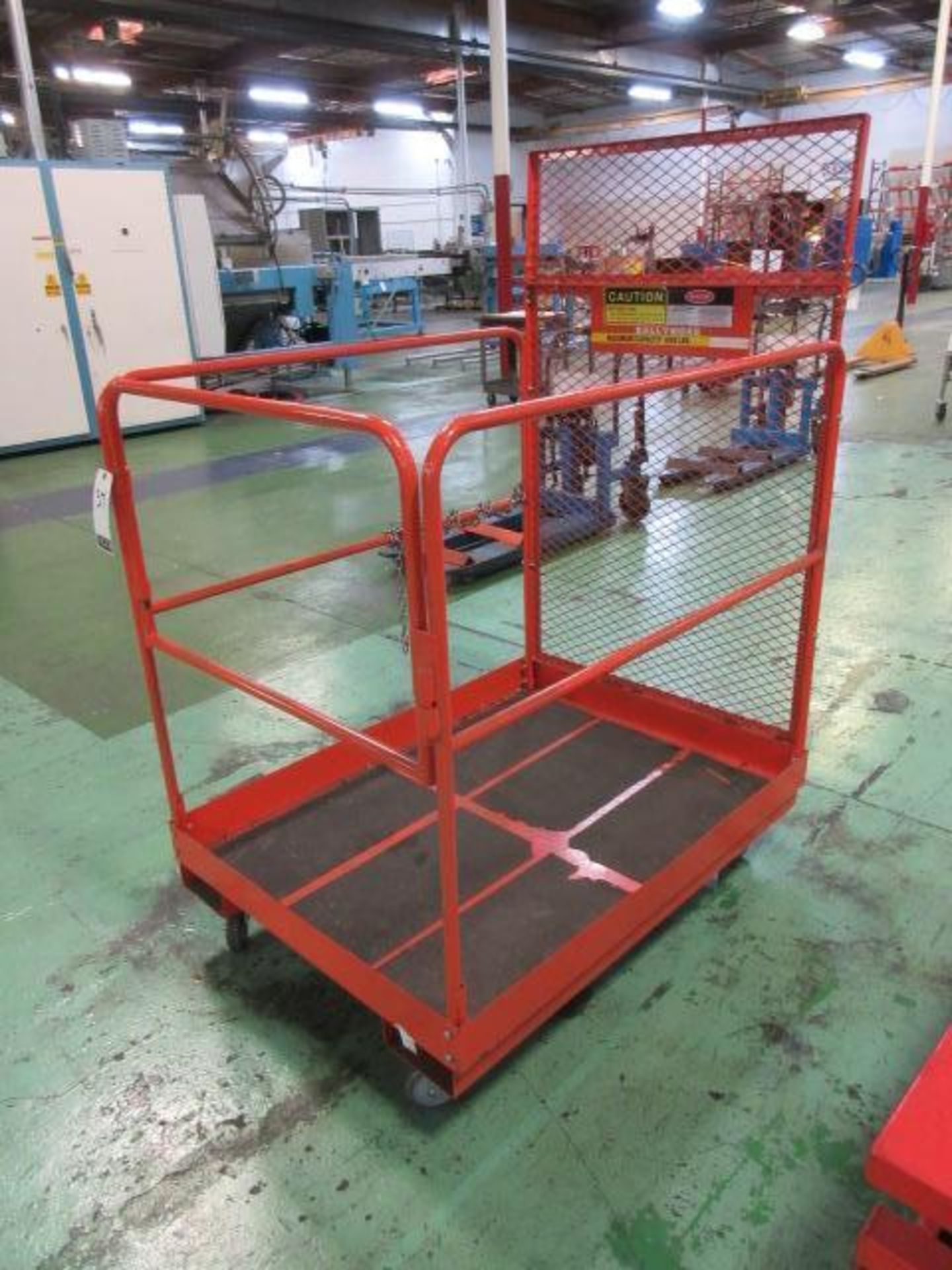 Forklift Platform Basket Cage - Image 3 of 6