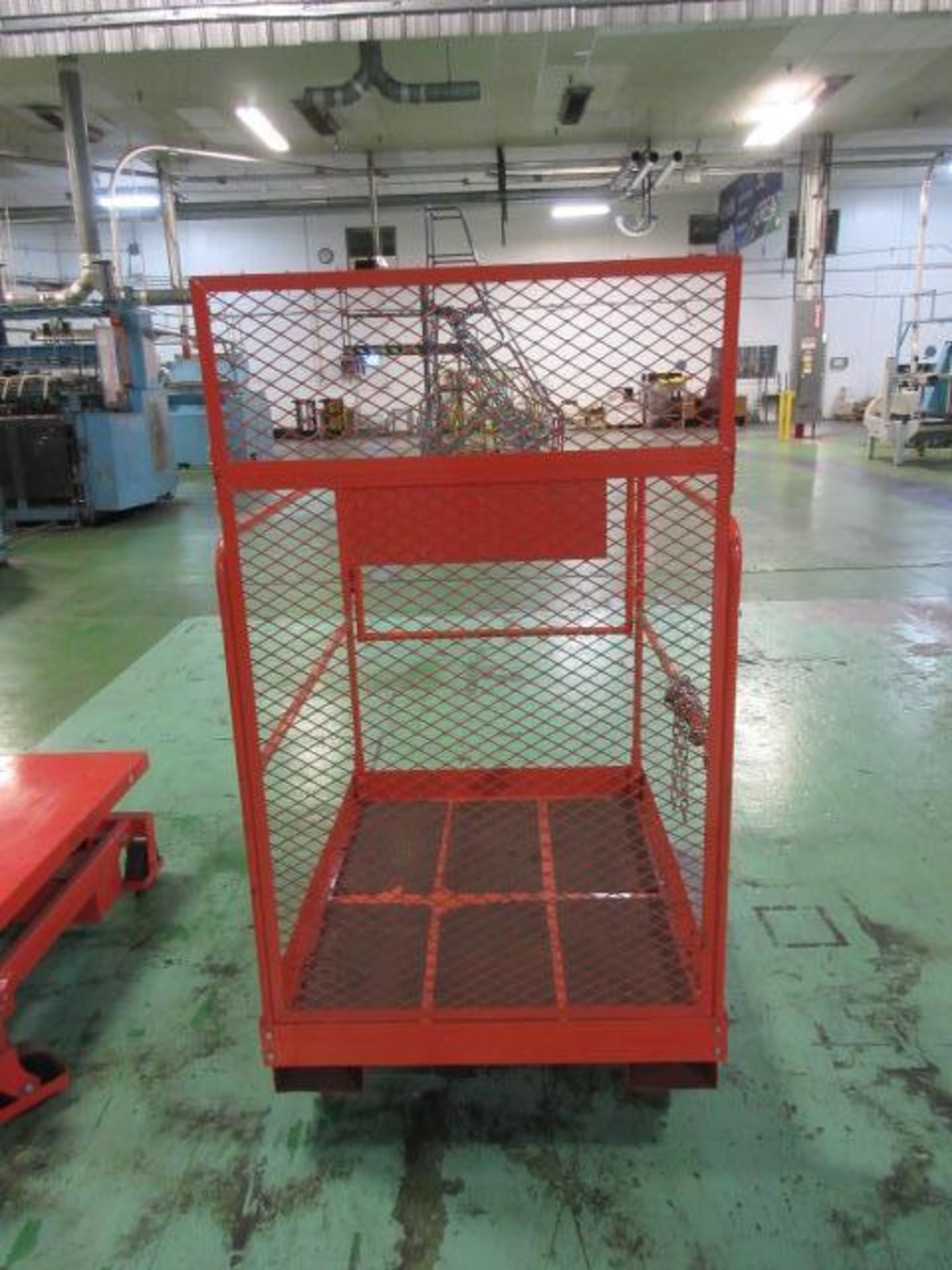 Forklift Platform Basket Cage - Image 5 of 6