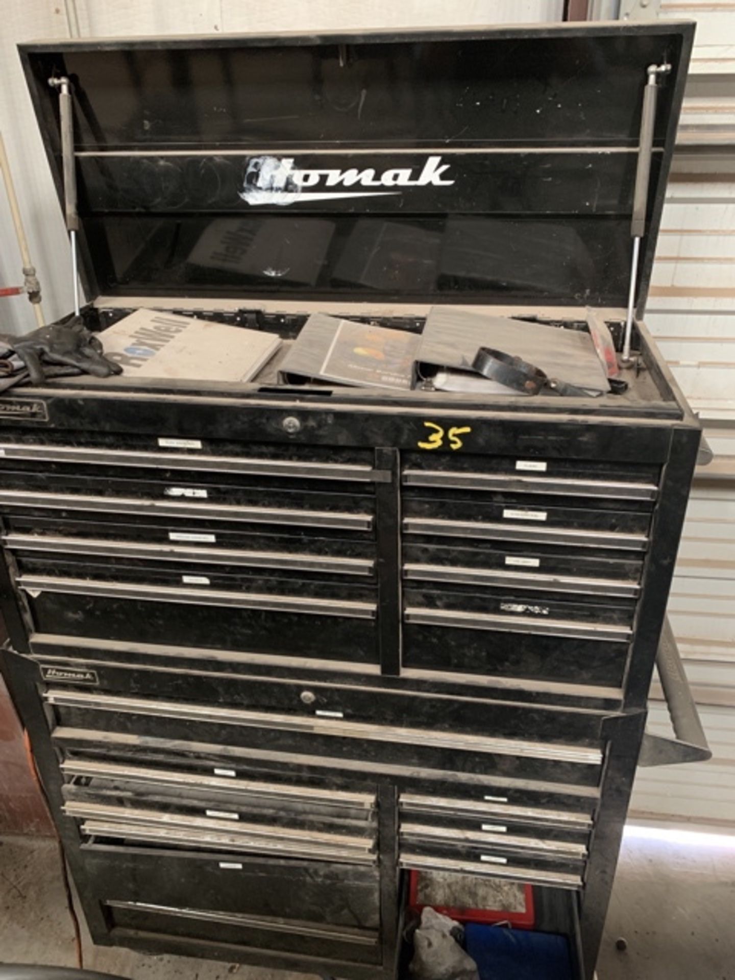 Homak Toolbox with Contents - Image 2 of 3