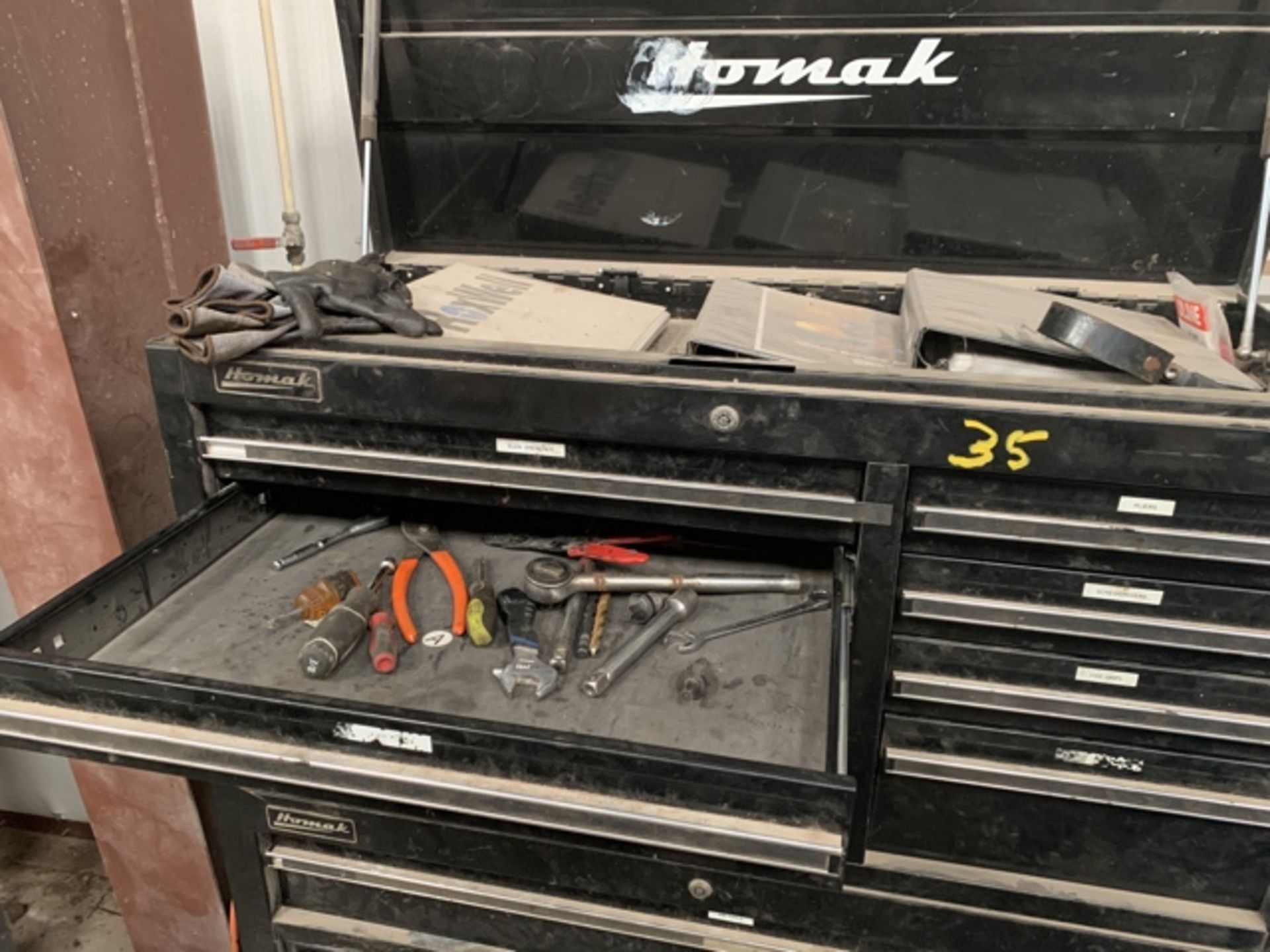 Homak Toolbox with Contents - Image 3 of 3