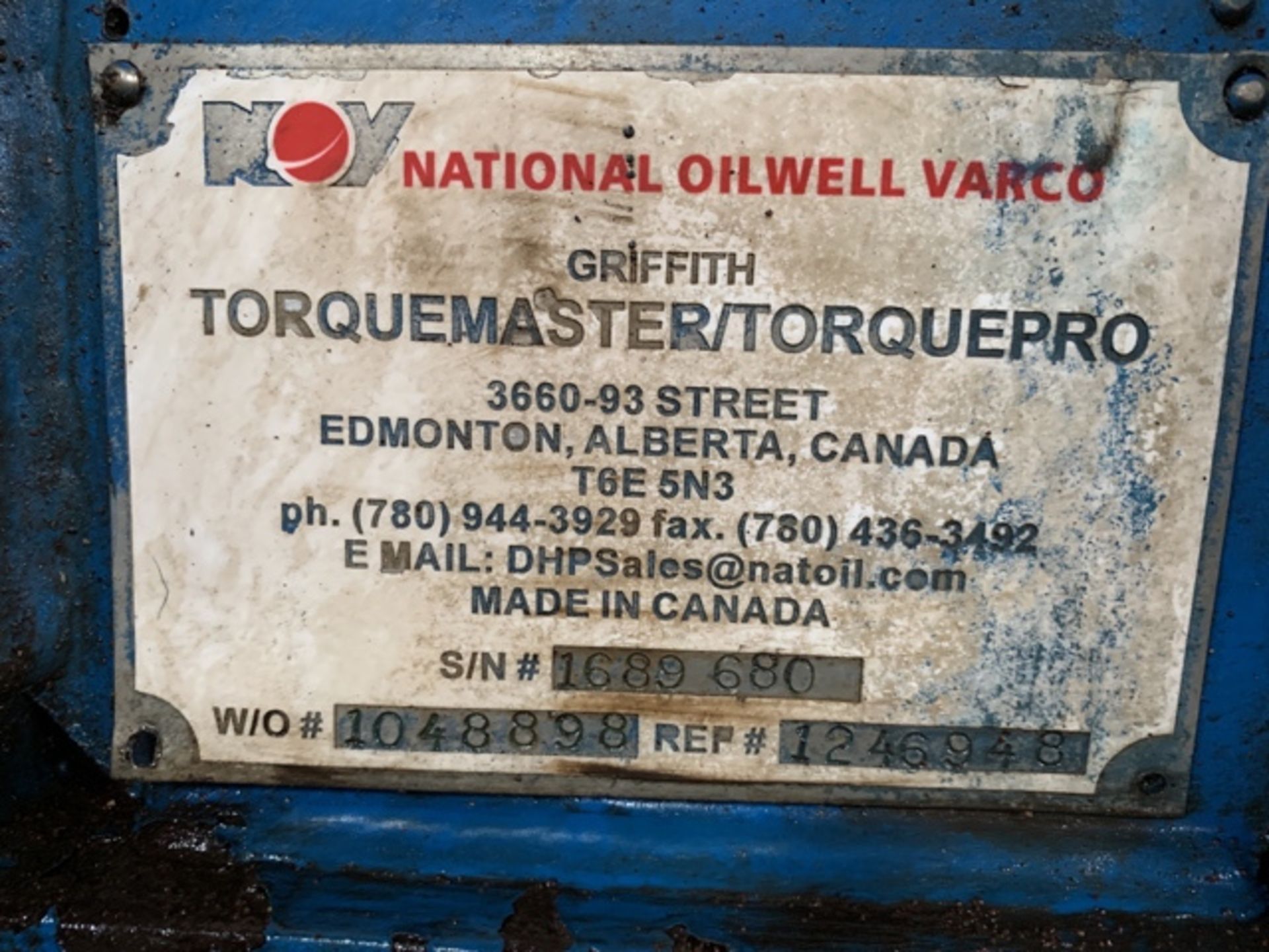 National Oilwell Varco Torquemaster Hydraulic Breakout - Image 9 of 14