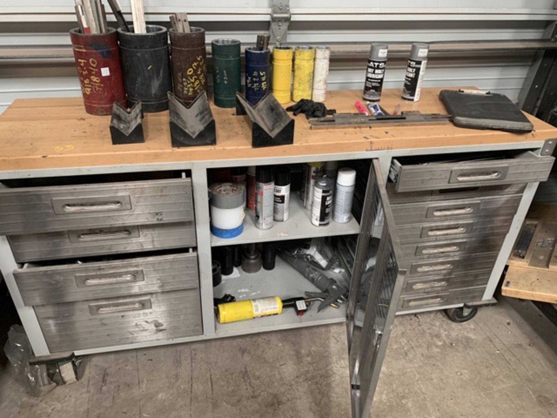 Toolbench with Tools Contents - Image 2 of 3