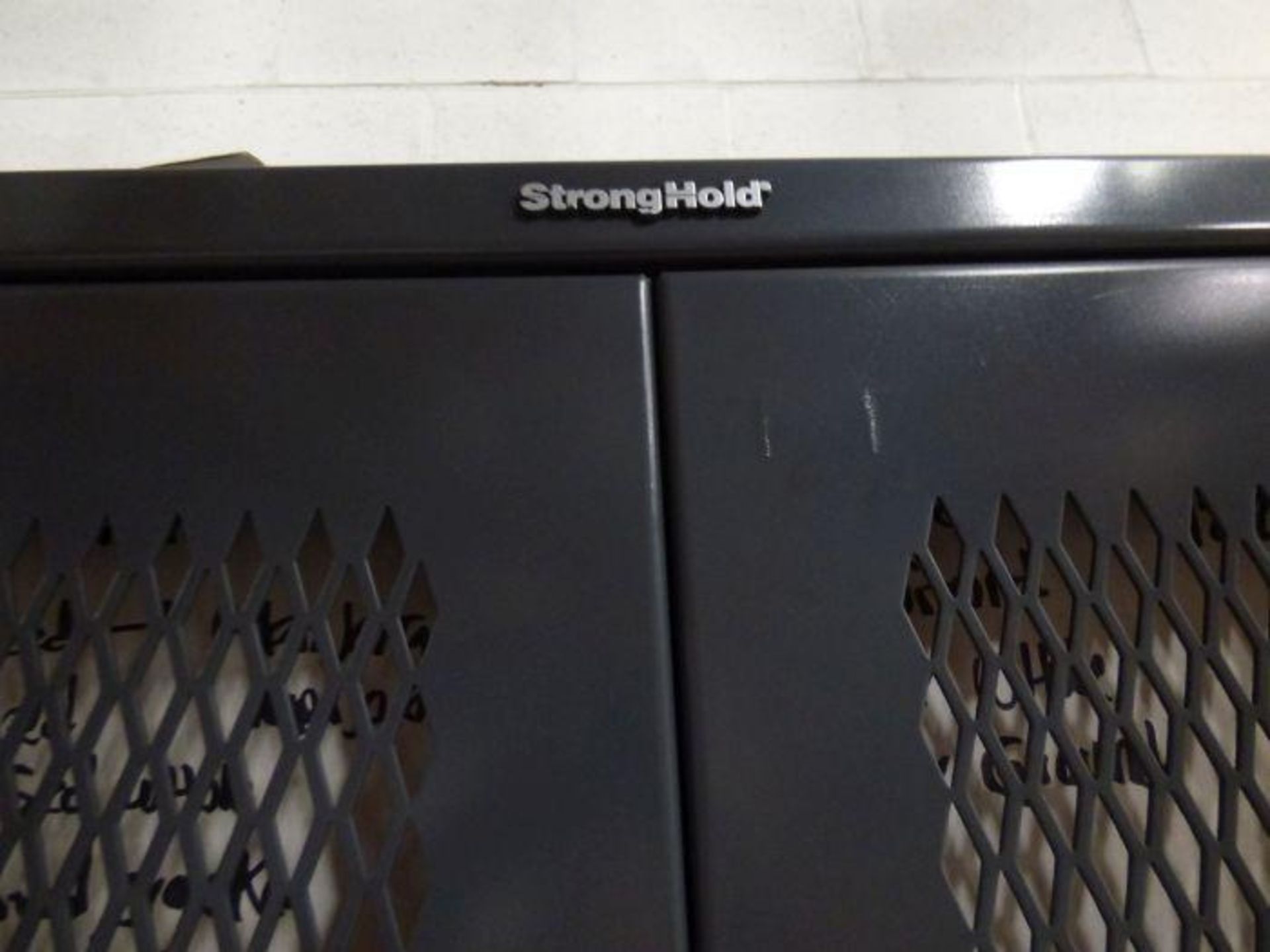 Lot Stronghold Locking Storage Cabinets - Image 2 of 6