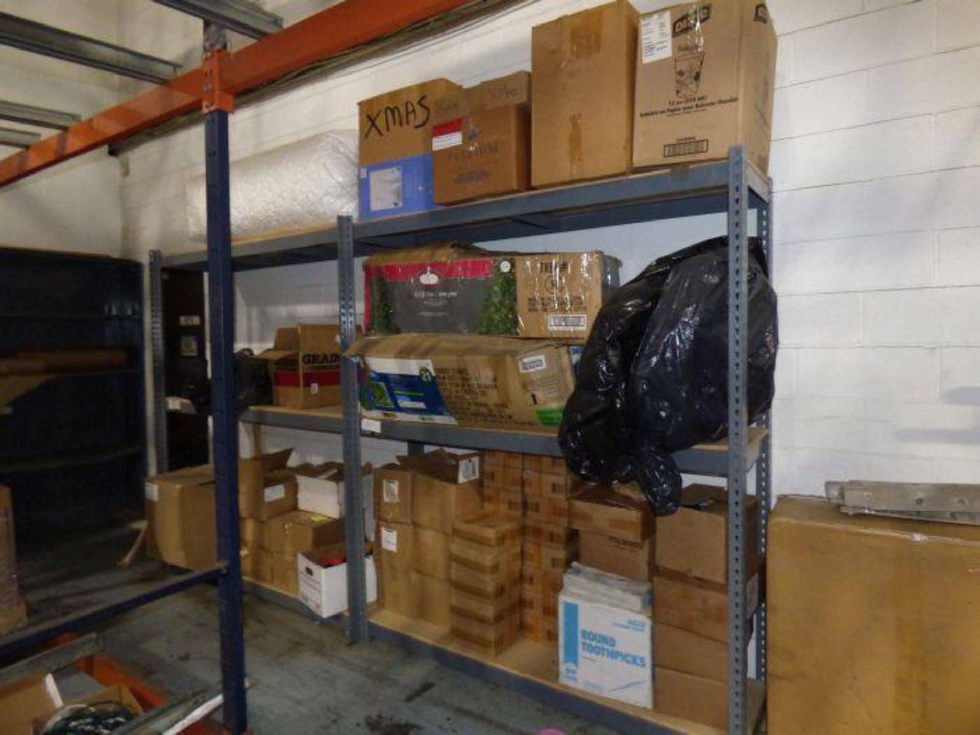 Lot Industrial Shelving with Contents - Image 10 of 13