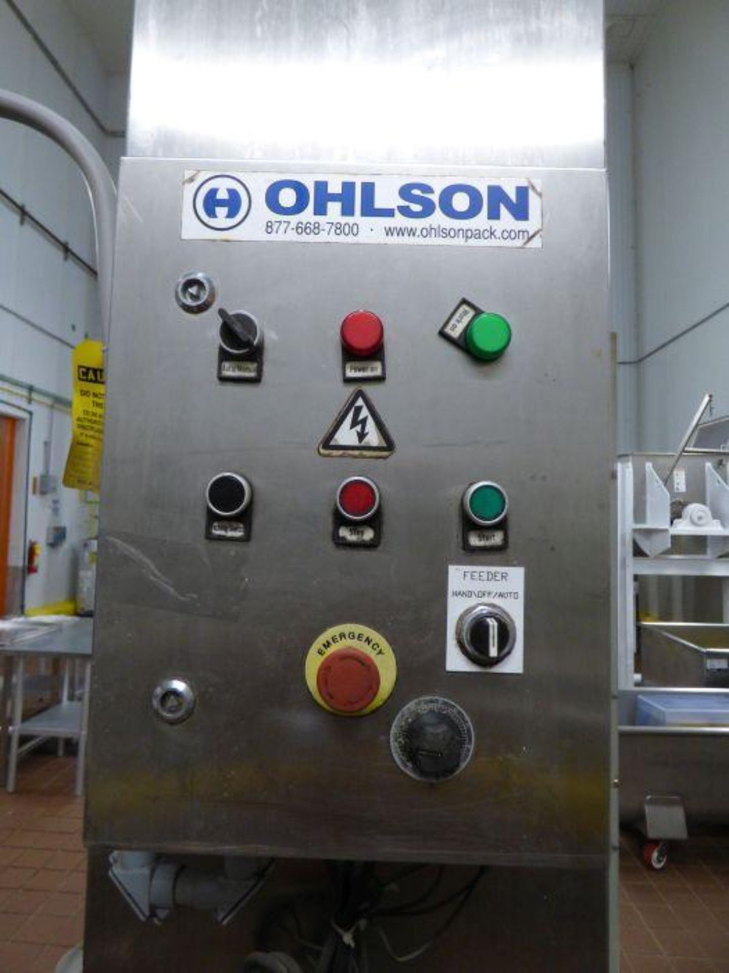 2012 Ohlson Stainless Steel Infeed Bucket Elevator with Eriez Inline Metal Detector - Image 4 of 13