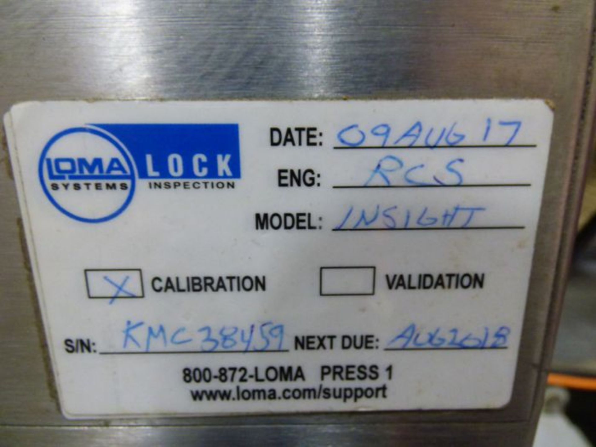 Loma Lock Stainless Steel Metal Detector - Image 5 of 6