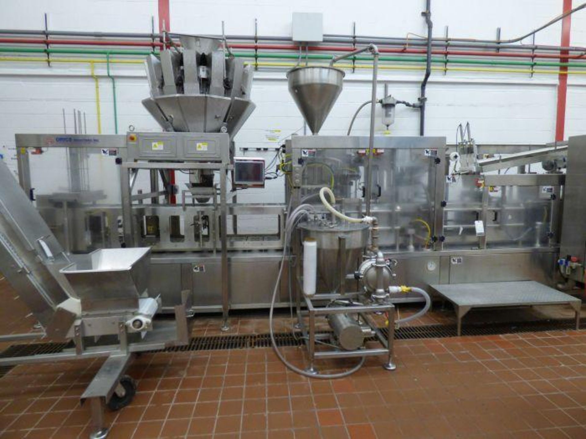 Orics Microprocessor Controlled Stainless Steel Cup Sealing Machine with Elevator and Spare Parts - Image 3 of 54