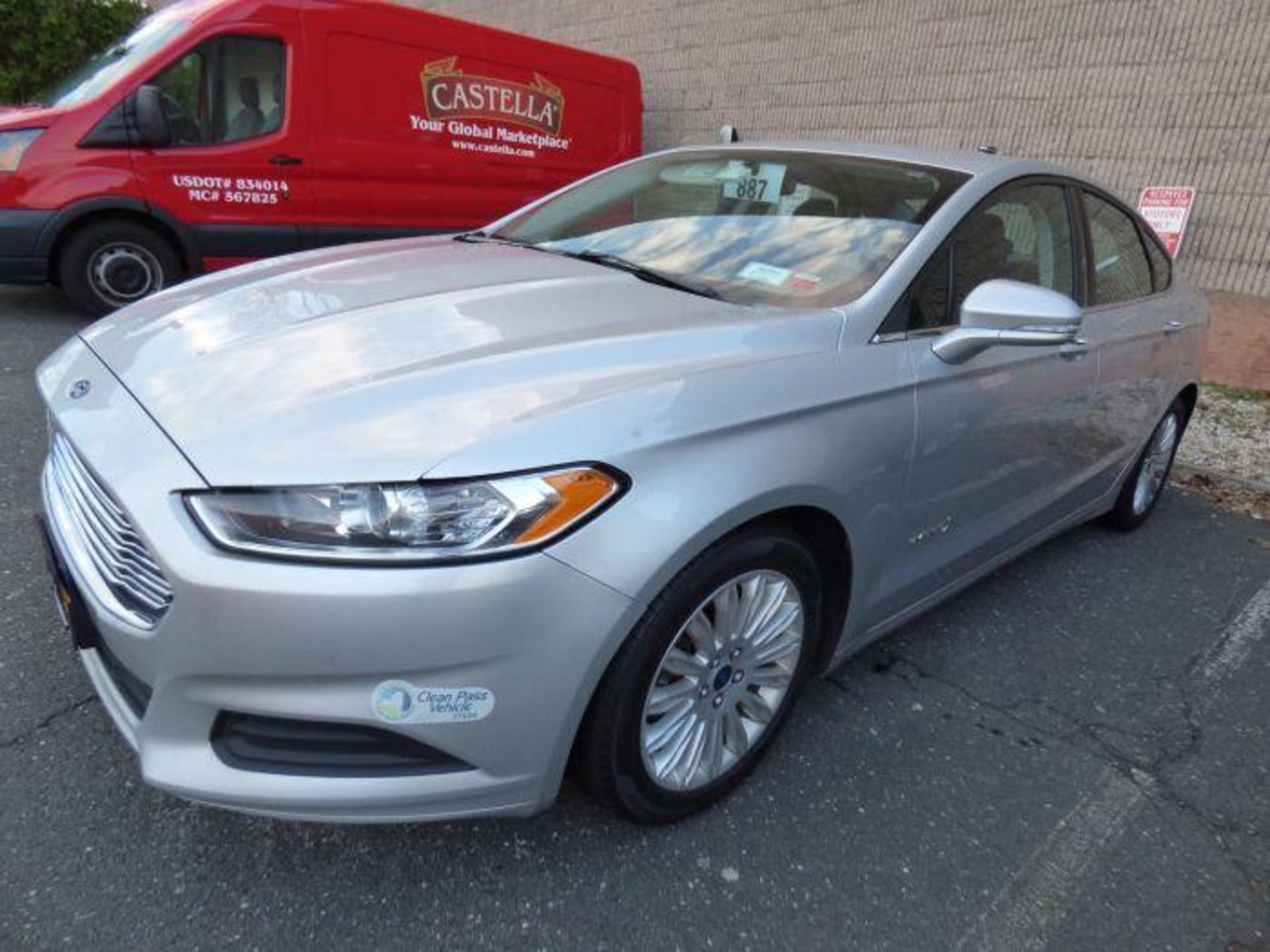 2015 Grey Ford Fusion SE Hybrid