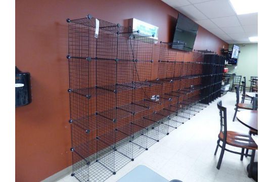 Lot of Wire Rack Cubbies - Image 1 of 2