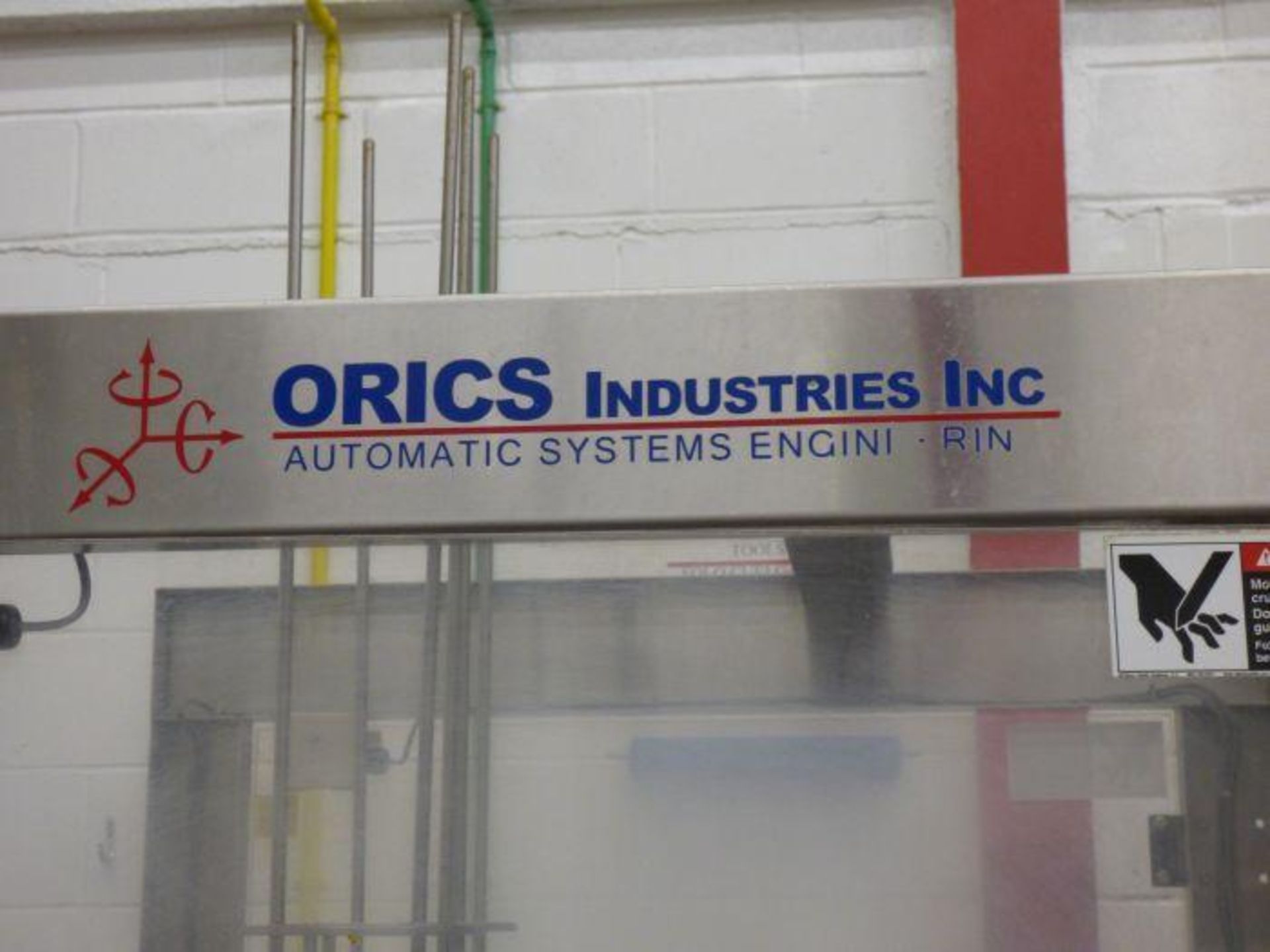 Orics Microprocessor Controlled Stainless Steel Cup Sealing Machine with Elevator and Spare Parts - Image 4 of 54