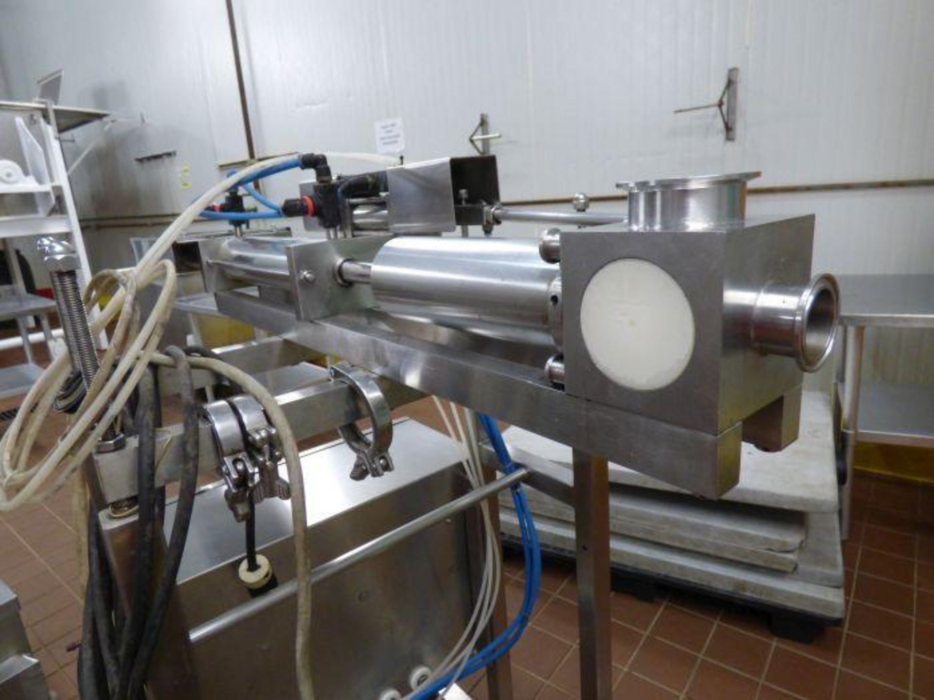 Autoprod Stainless Steel Horizontal Single Tube Piston Filler - Image 4 of 6