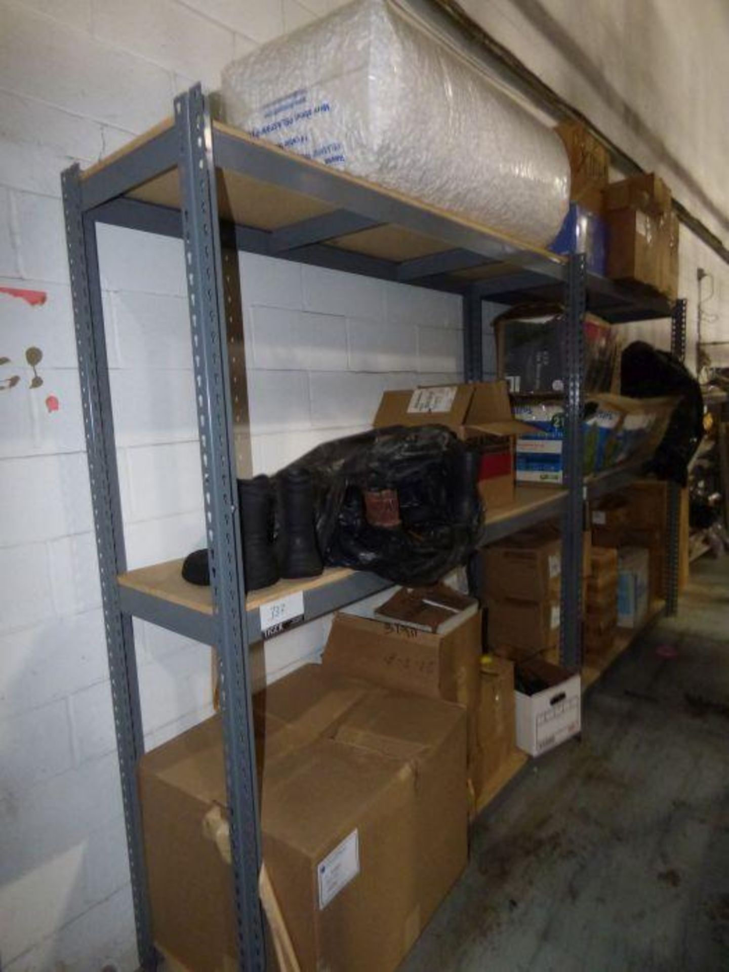 Lot Industrial Shelving with Contents - Image 6 of 13