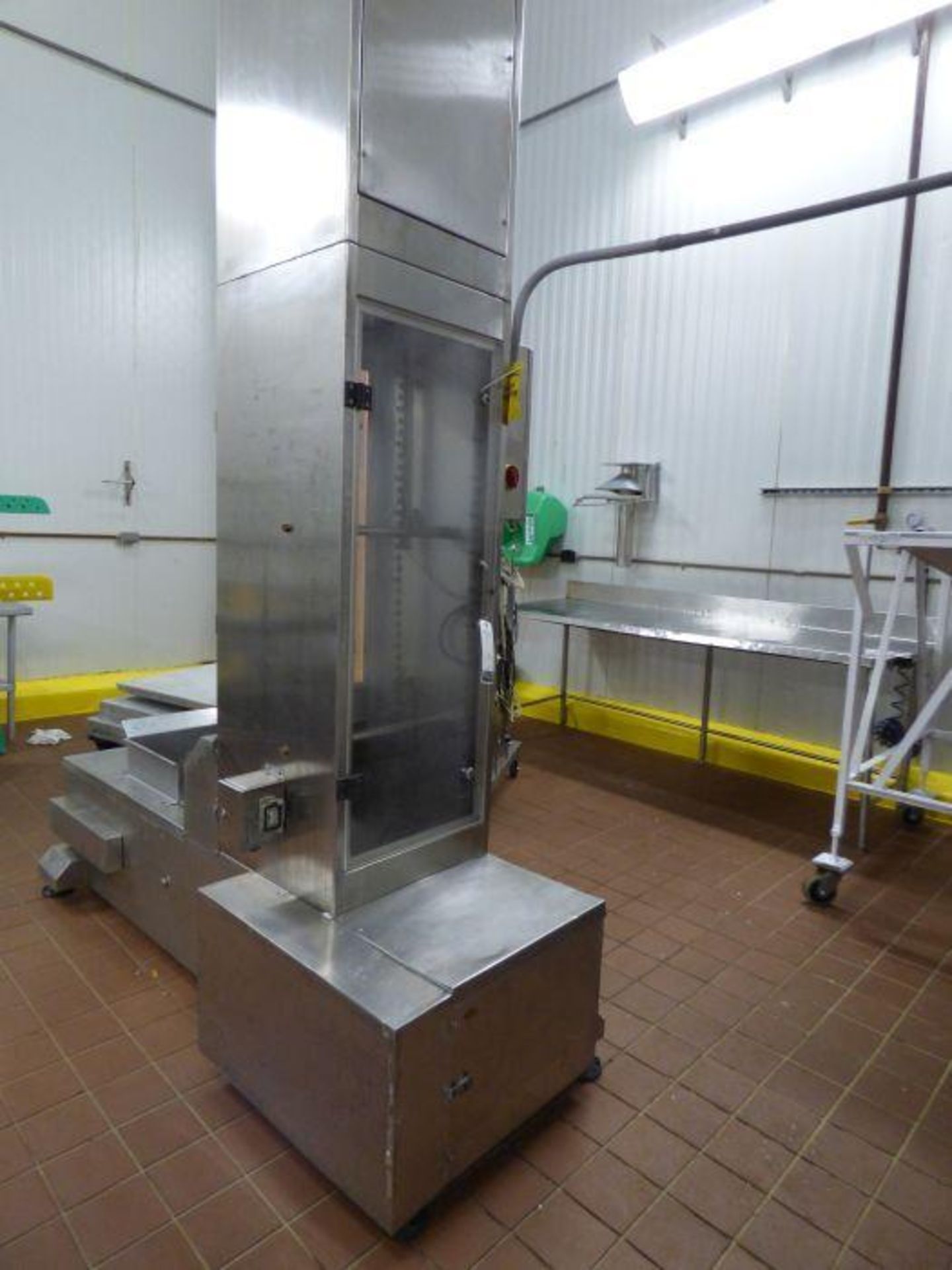 2012 Ohlson Stainless Steel Infeed Bucket Elevator with Eriez Inline Metal Detector - Image 12 of 13