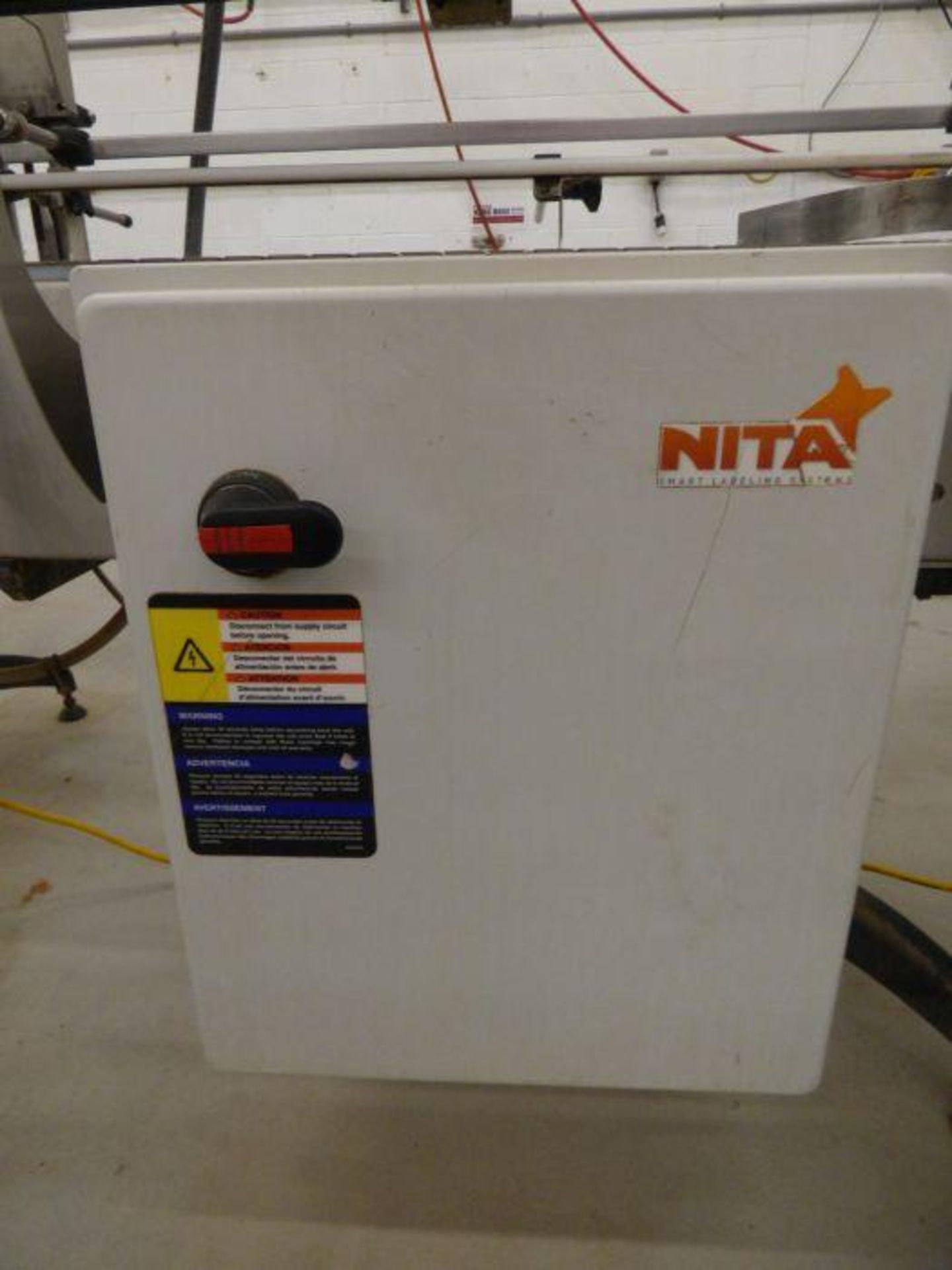 2013 Nita Synerg XP Series Horizontal Front and Back Wipe On Pressure Sensitive Labeler - Image 2 of 7