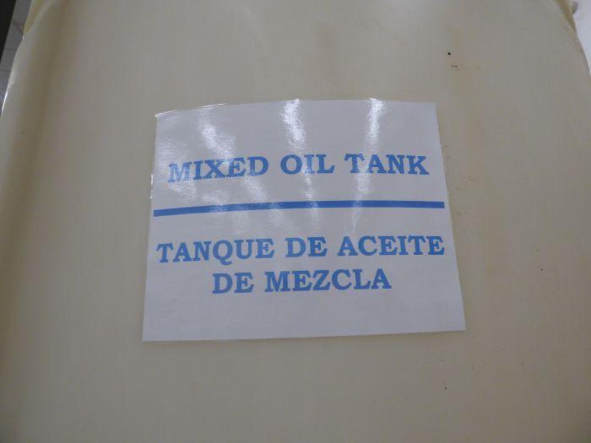 Lot of (2) Holding Tanks, Mixing Tank, Mixer, Control Panel - Image 7 of 8