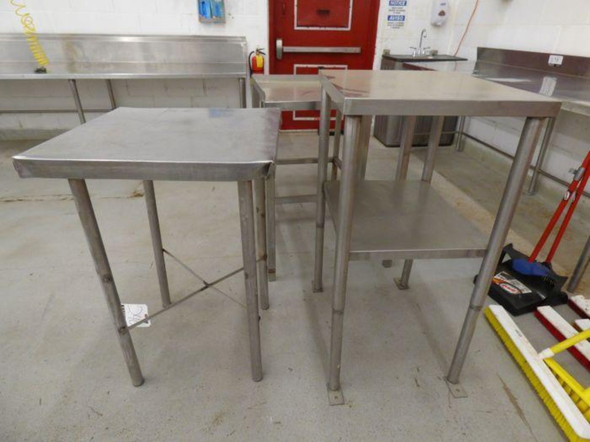 Stainless Steel Tables - Image 2 of 2