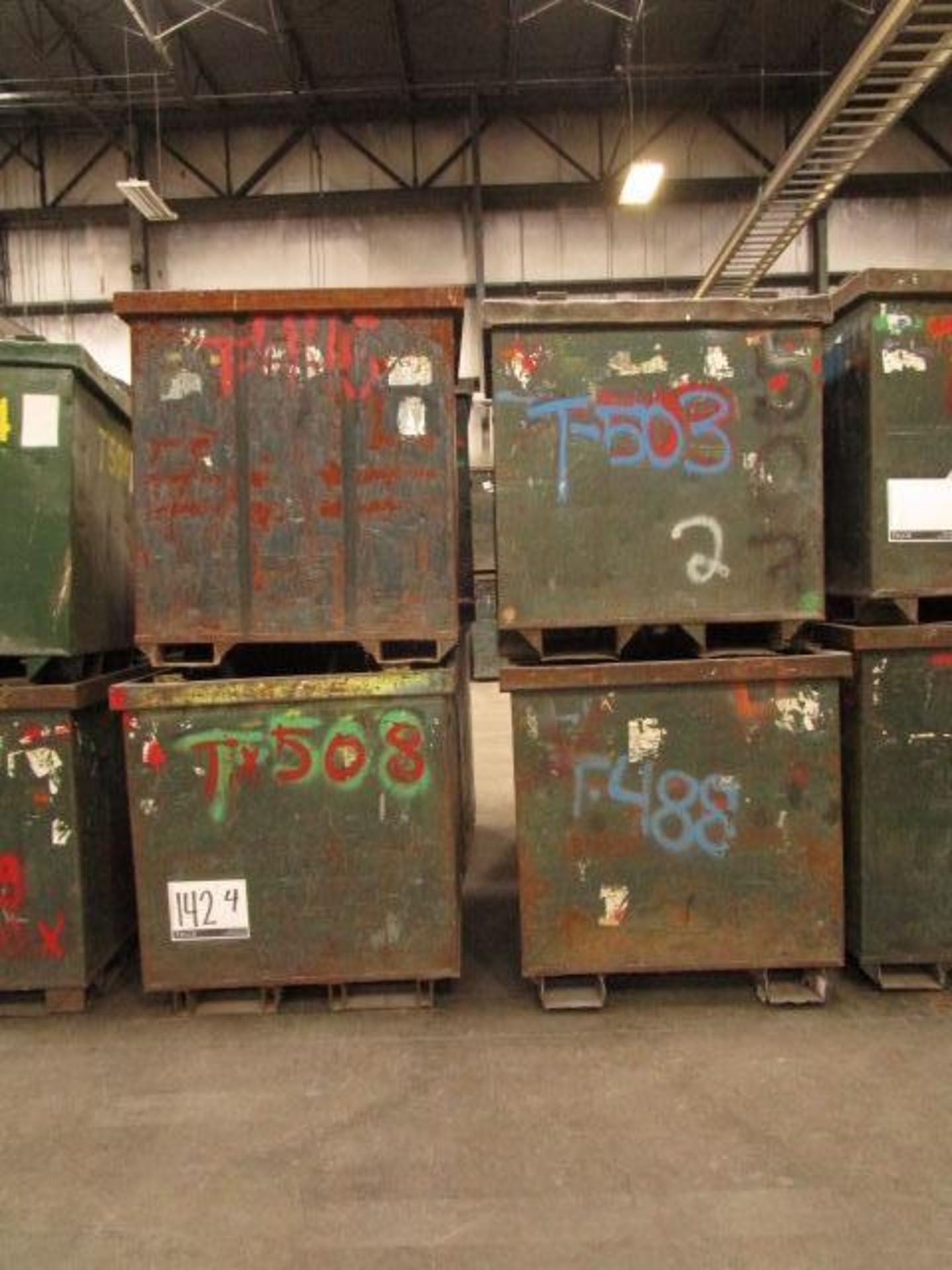 Steel Scrap Bins