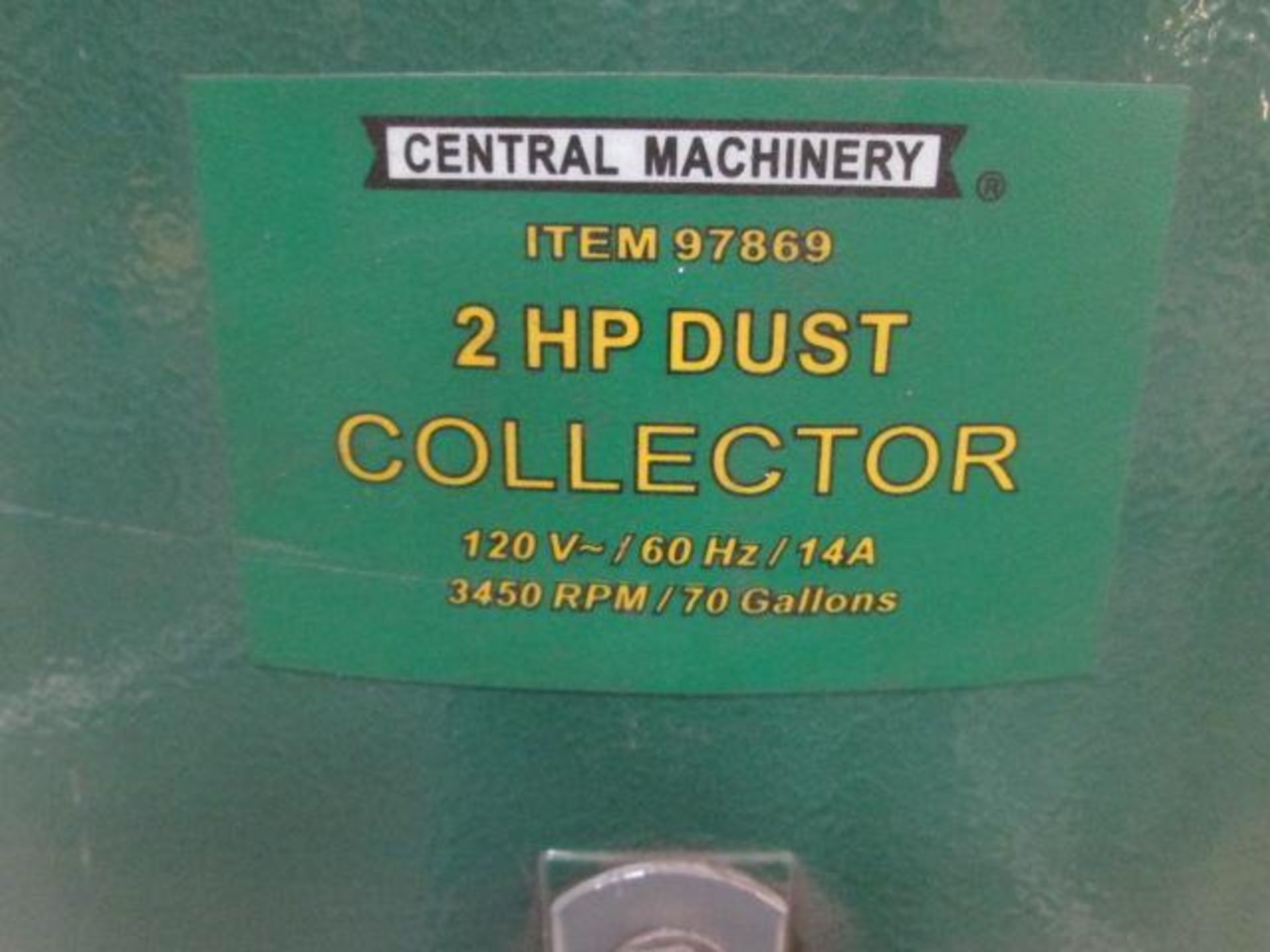 Central Machinery Dust Collectors - Image 4 of 4