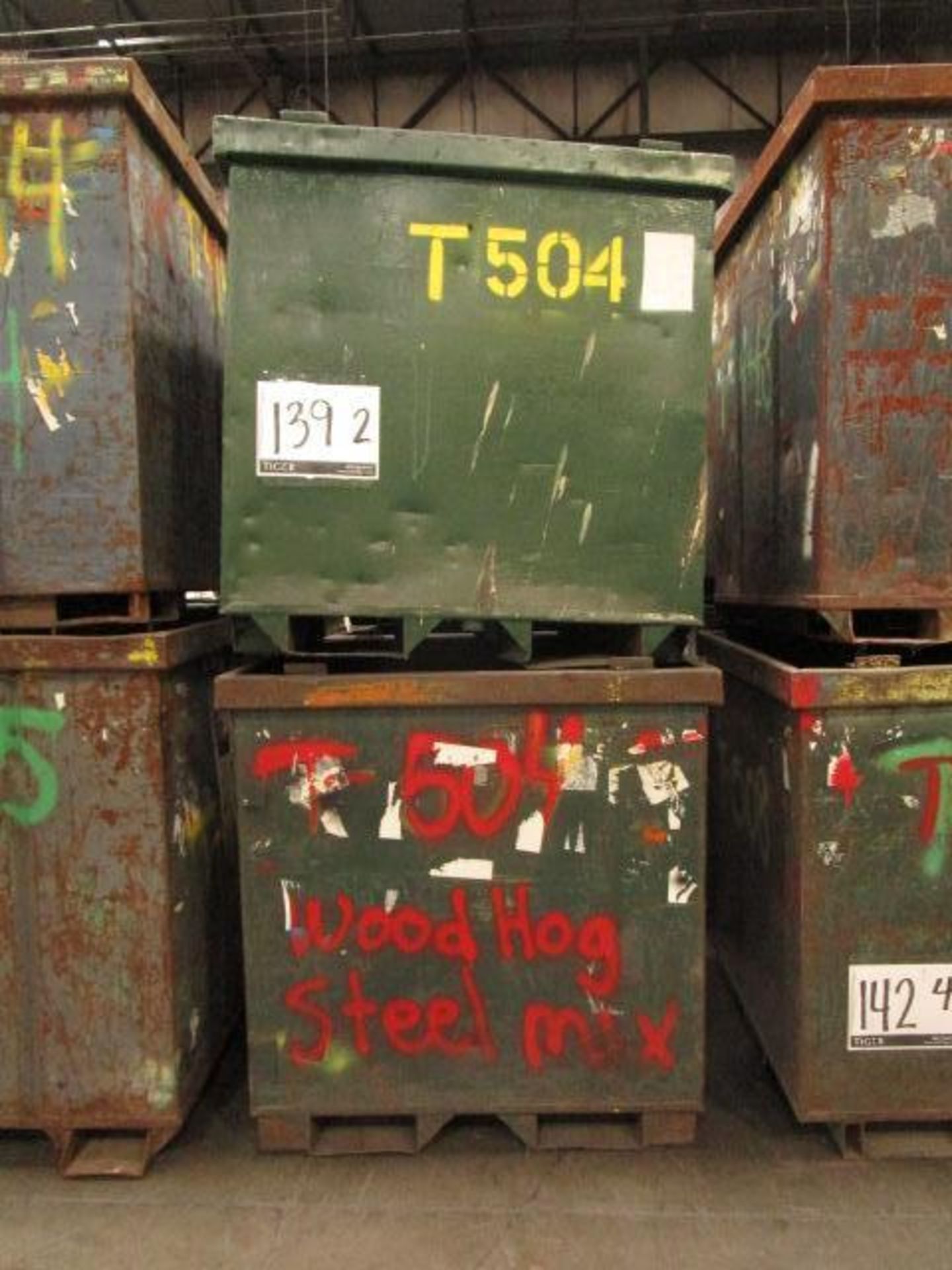 Steel Scrap Bins