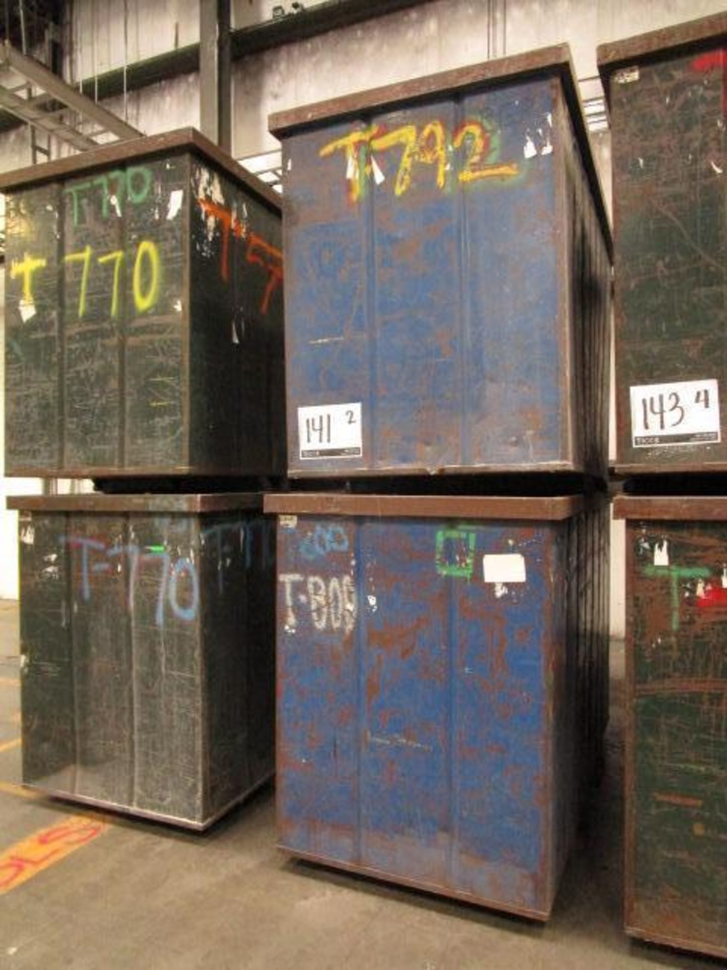 Steel Scrap Bins