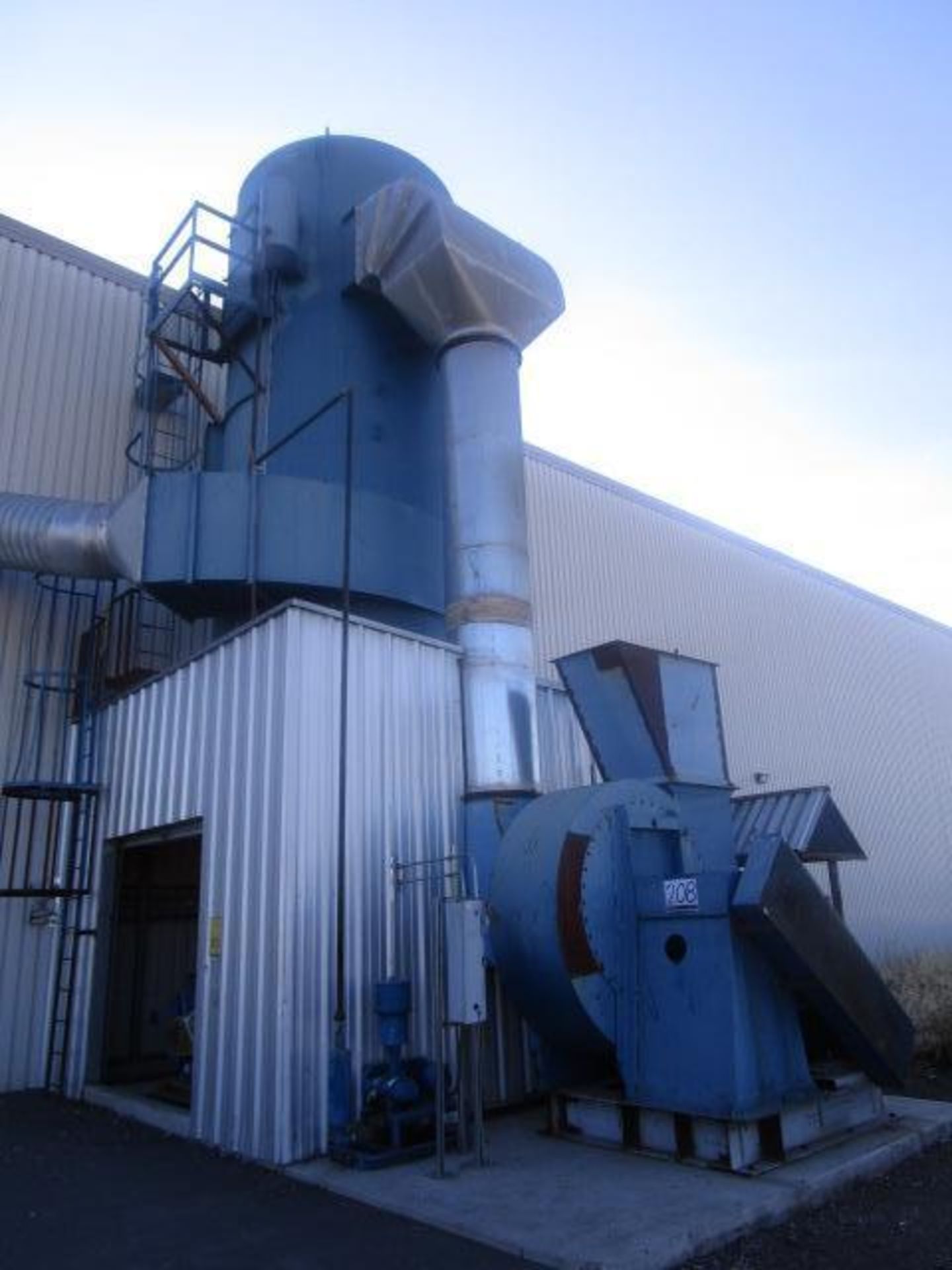 30' Vertical Baghouse w/Blower