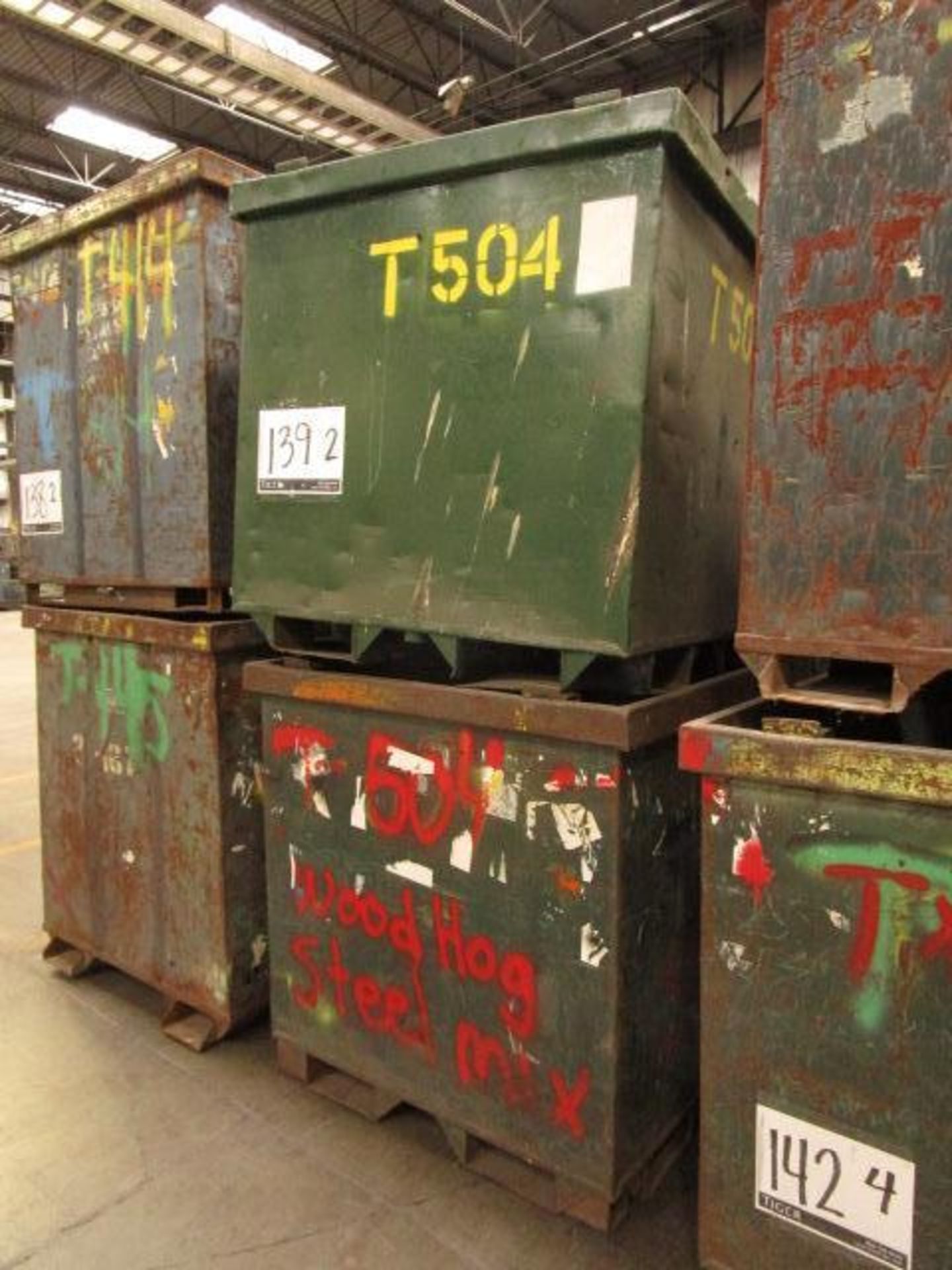 Steel Scrap Bins - Image 2 of 4