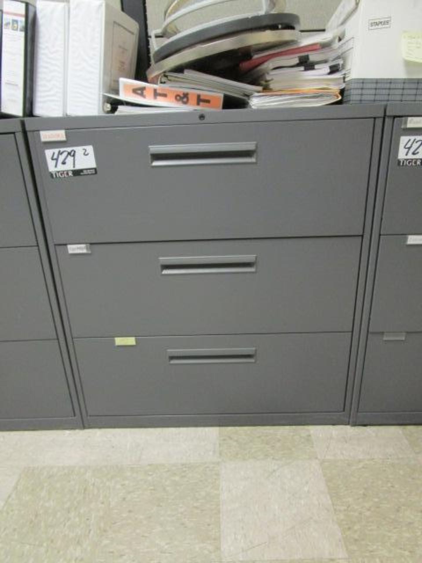 Lateral 3-Drawer File Cabinets - Image 2 of 4