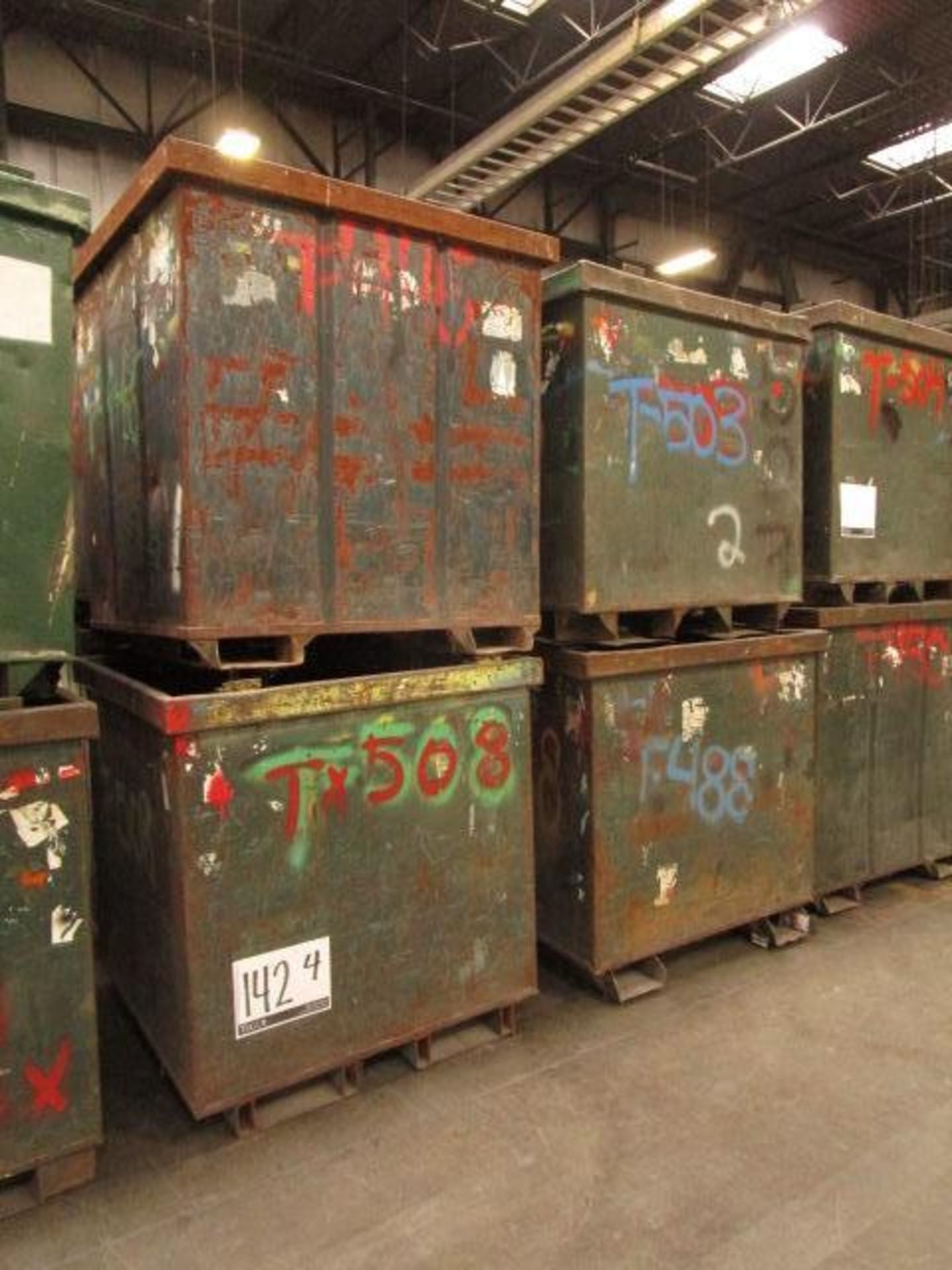 Steel Scrap Bins - Image 2 of 5