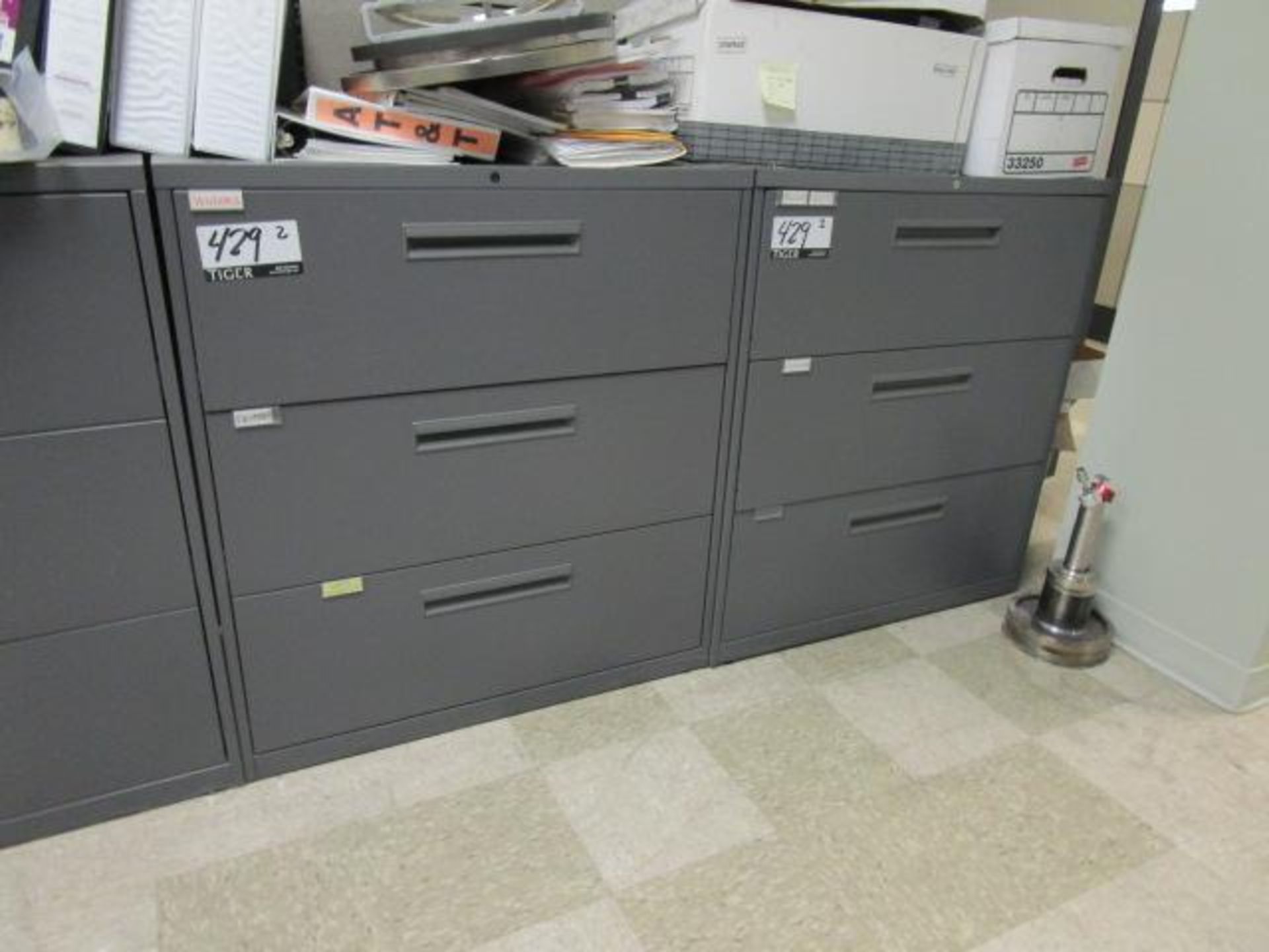 Lateral 3-Drawer File Cabinets - Image 4 of 4