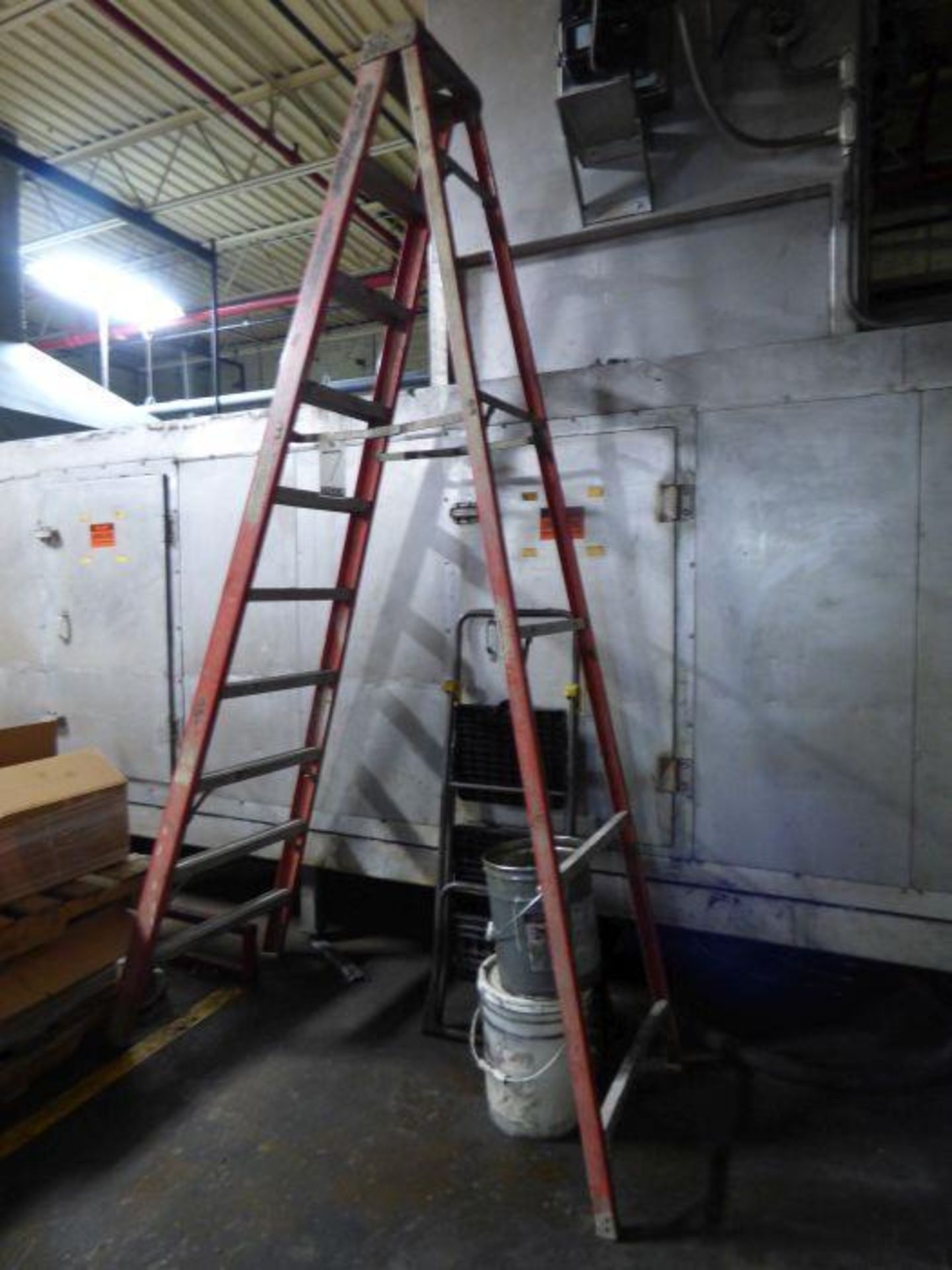 9-Step Fiberglass Ladder