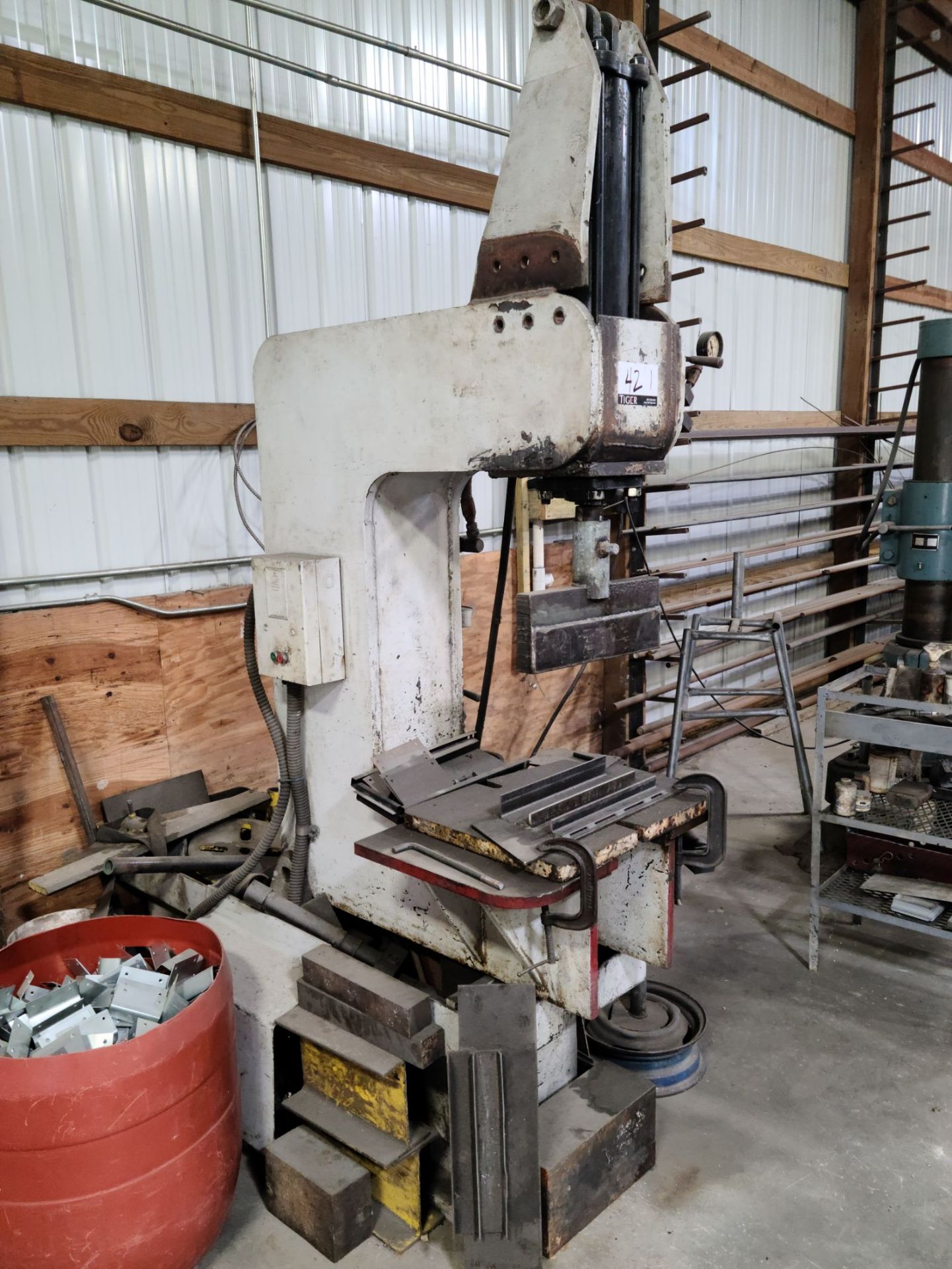 Hydraulic Straightening Press - Image 4 of 6