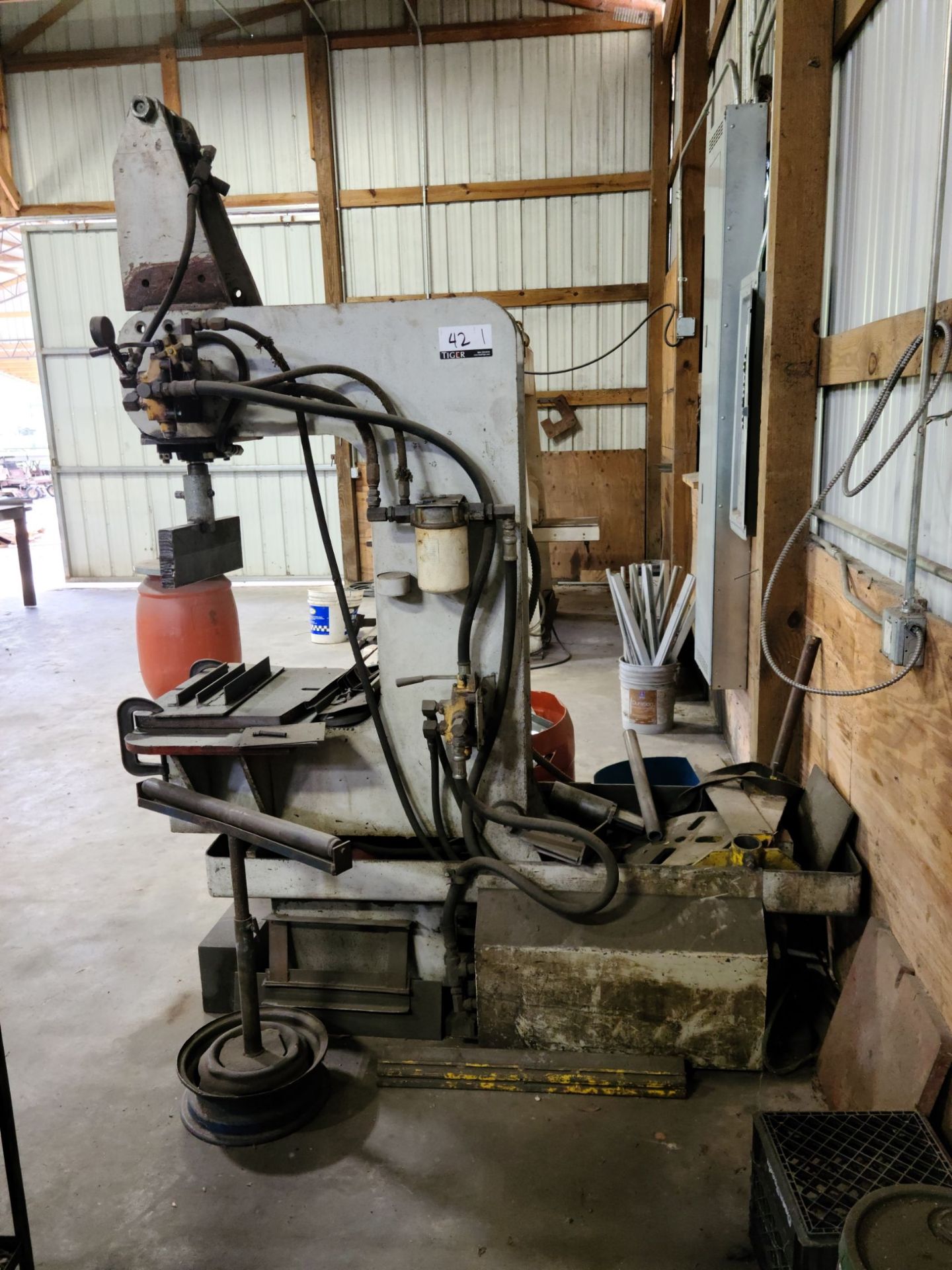 Hydraulic Straightening Press - Image 6 of 6