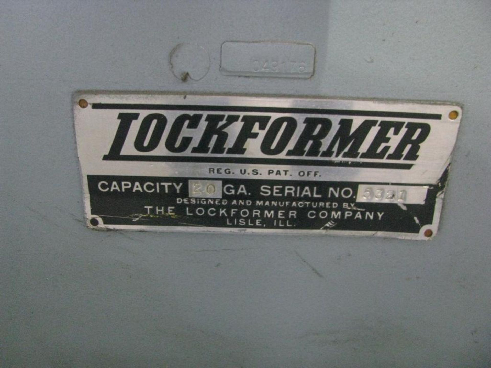 Lockformer Pittsburgh Machine - Image 2 of 5