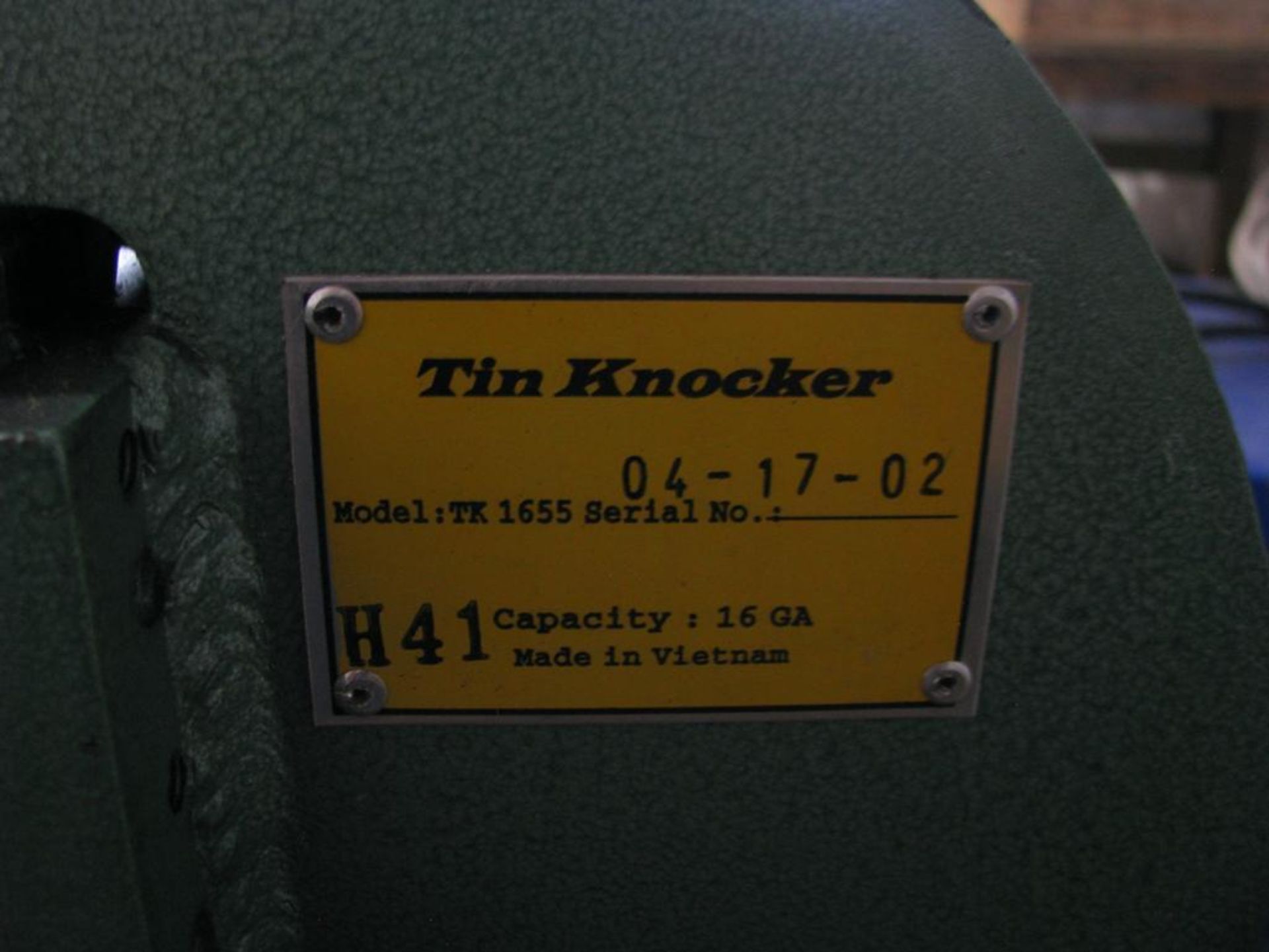 Tin Knocker Notcher - Image 3 of 3