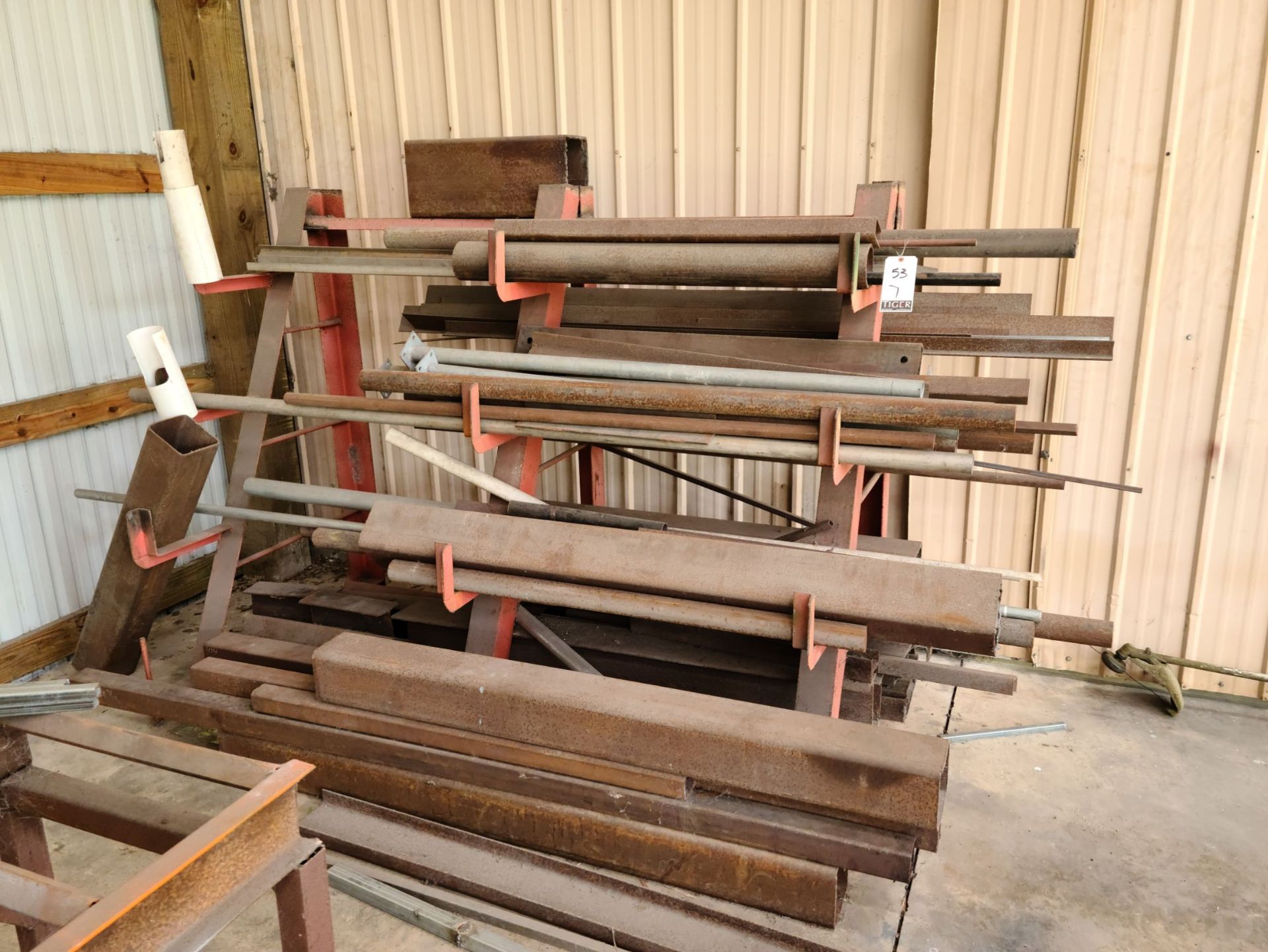 Lot Assorted Steel w/Stands