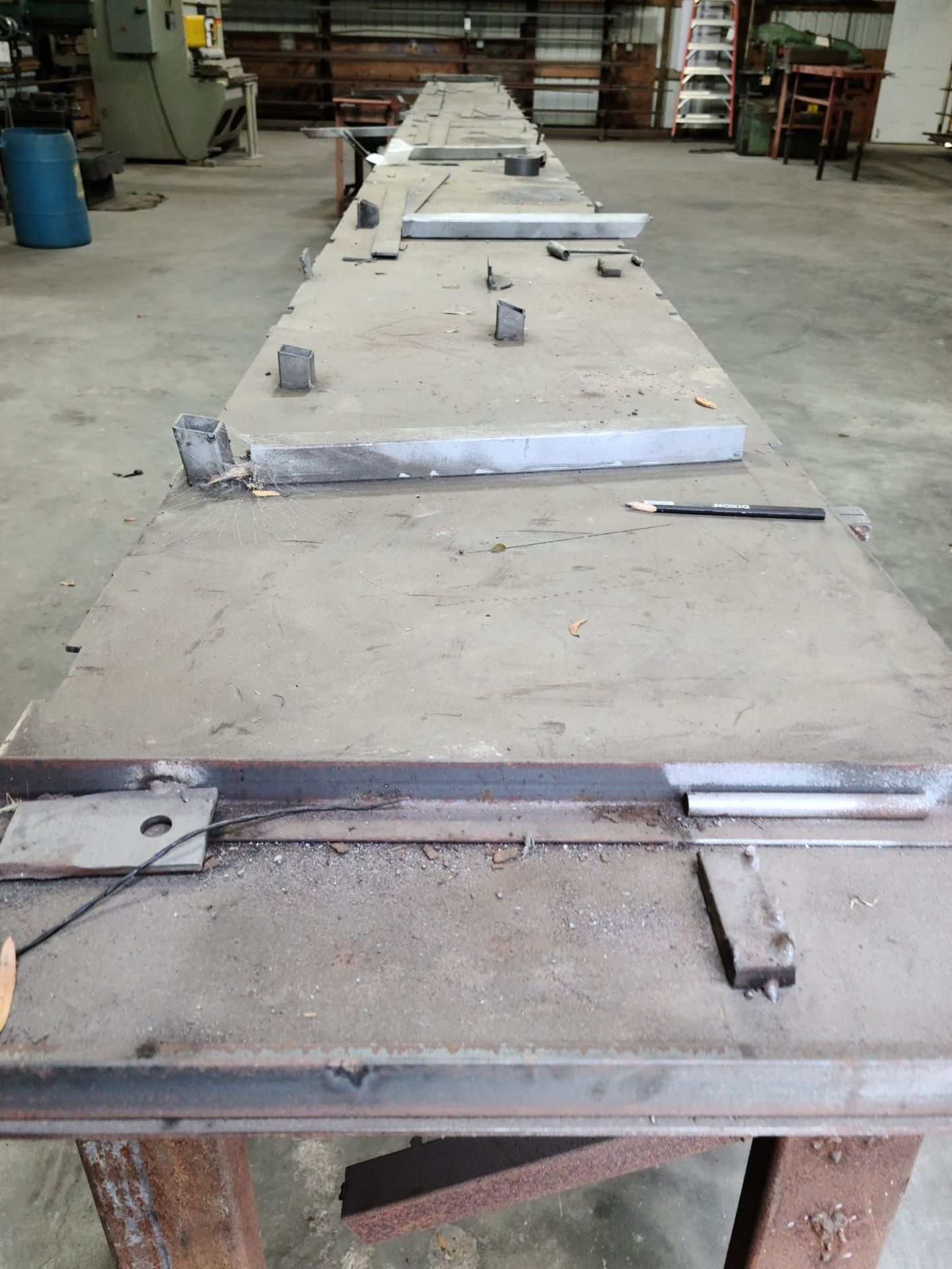 Heavy Duty Truss Steel Layout/Welding Table - Image 5 of 7