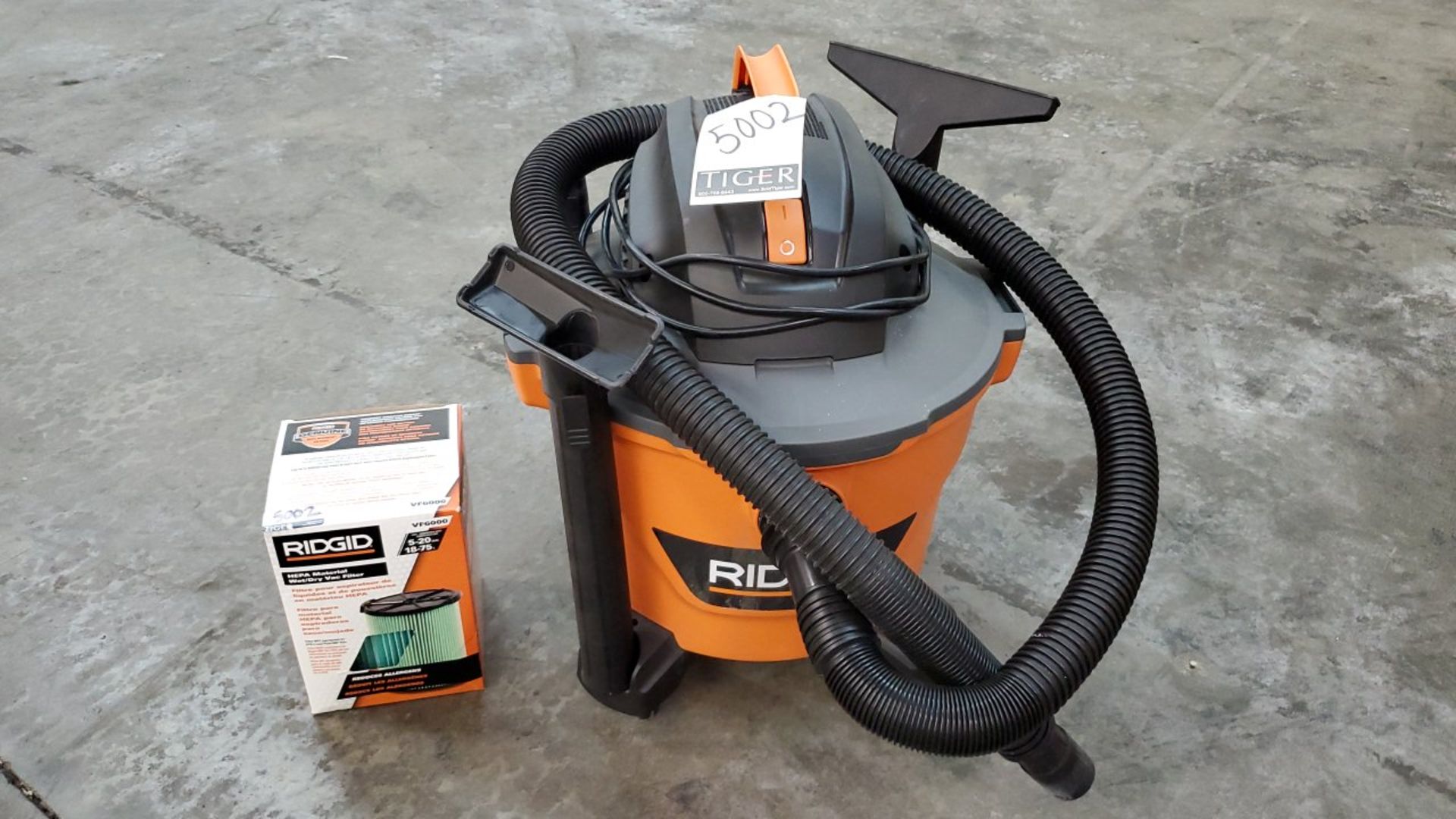 Ridgid Wet/Dry Shop Vacuum